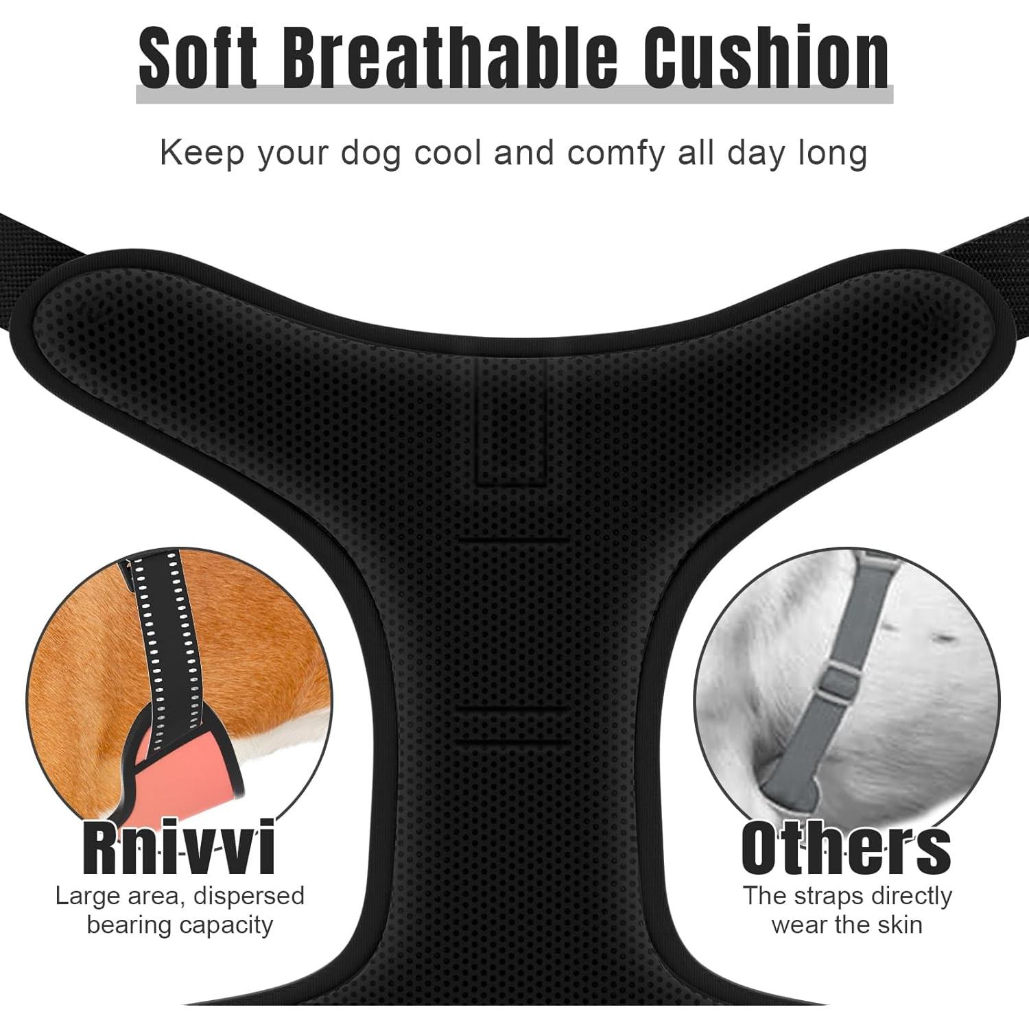 Arnés para Perros Rnivvi Pequeño Reflectante Ajustable