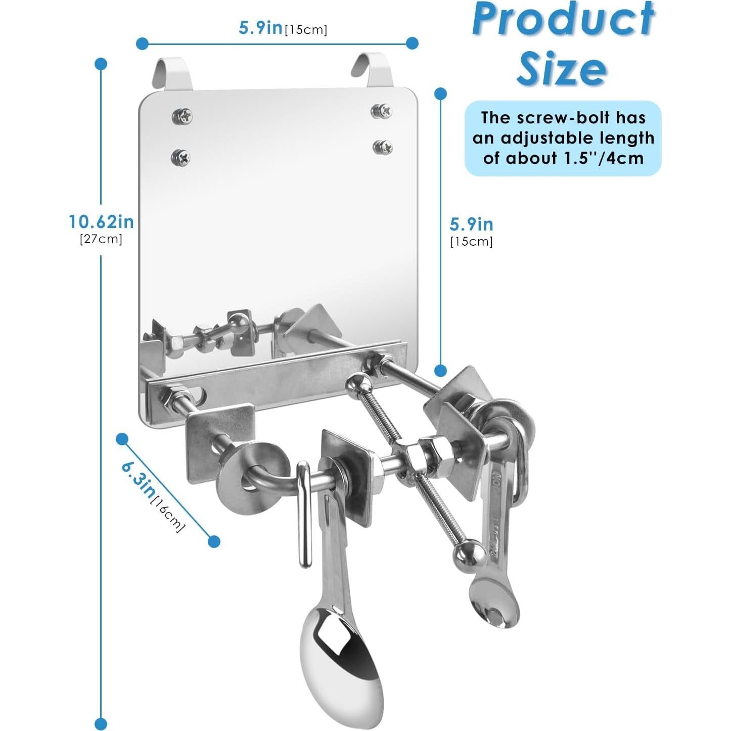Juguete para Aves Bissap Espejo Acero Inoxidable 15x15cm