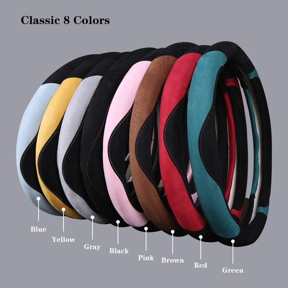 Cubierta de Volante Suave WJMZ Forma D 37-38 cm Negra