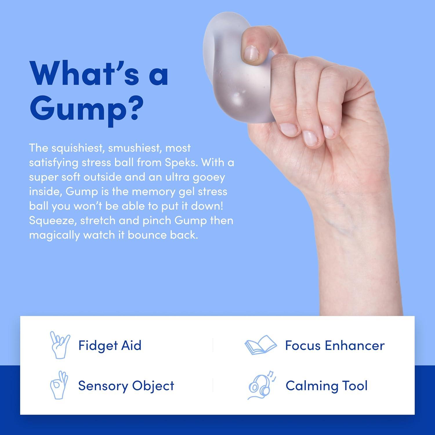 Pelotas Antiestrés Speks Gump - Juguete Squishy 3 Piezas