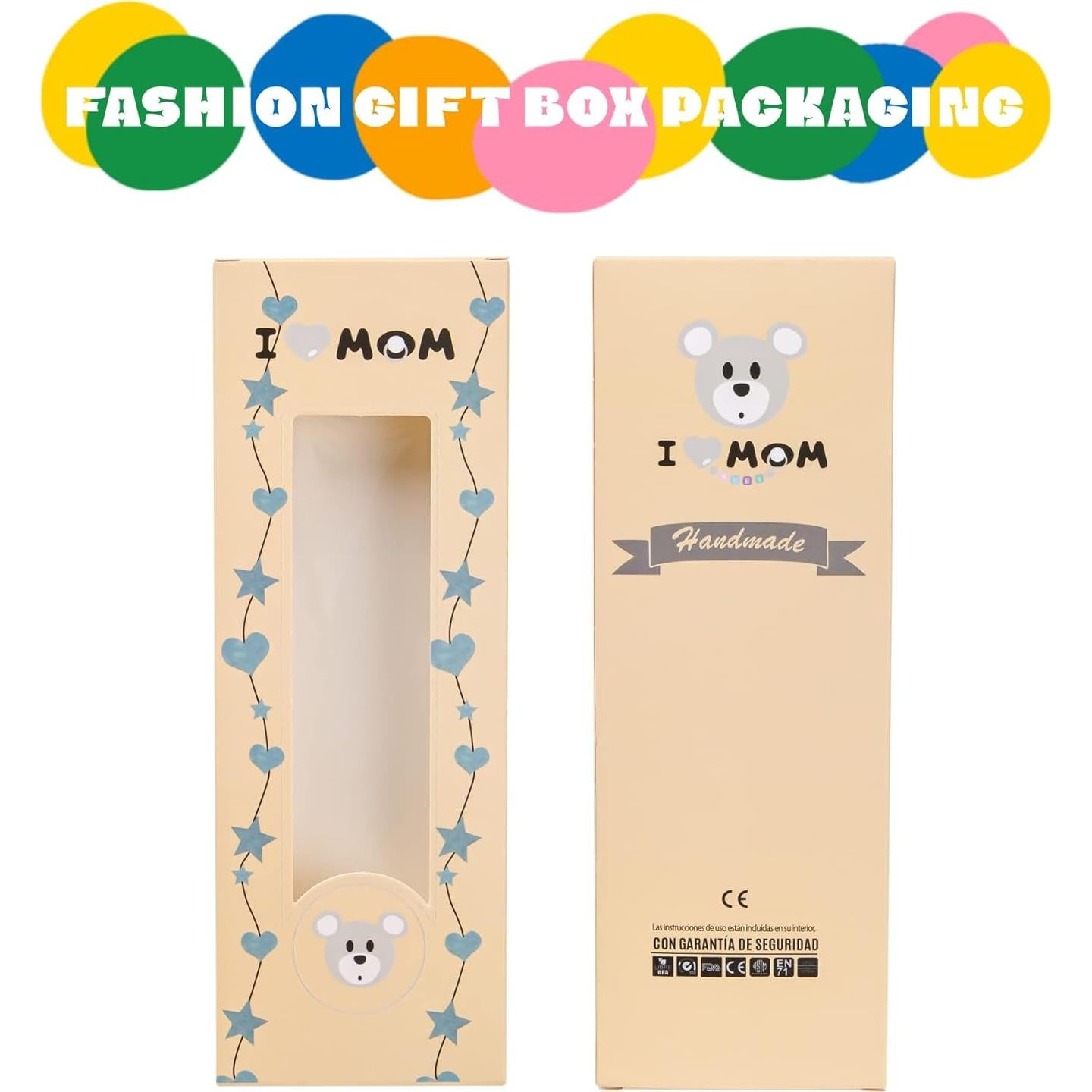 Clip de Chupete de Silicona Grado Alimenticio - Paquete de 2 Beige/Rosa