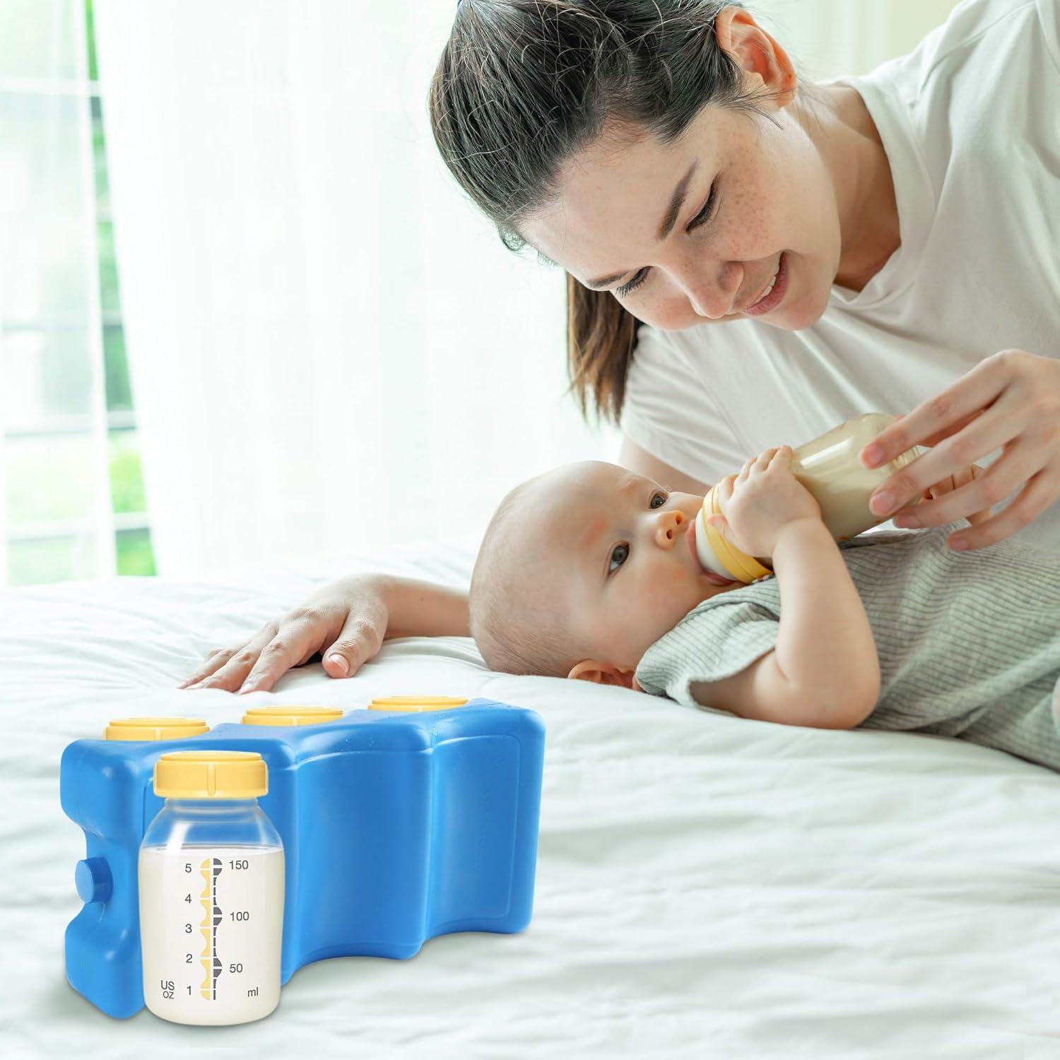 Paquete de Hielo Reutilizable LotFancy 2-Pack Azul 525g