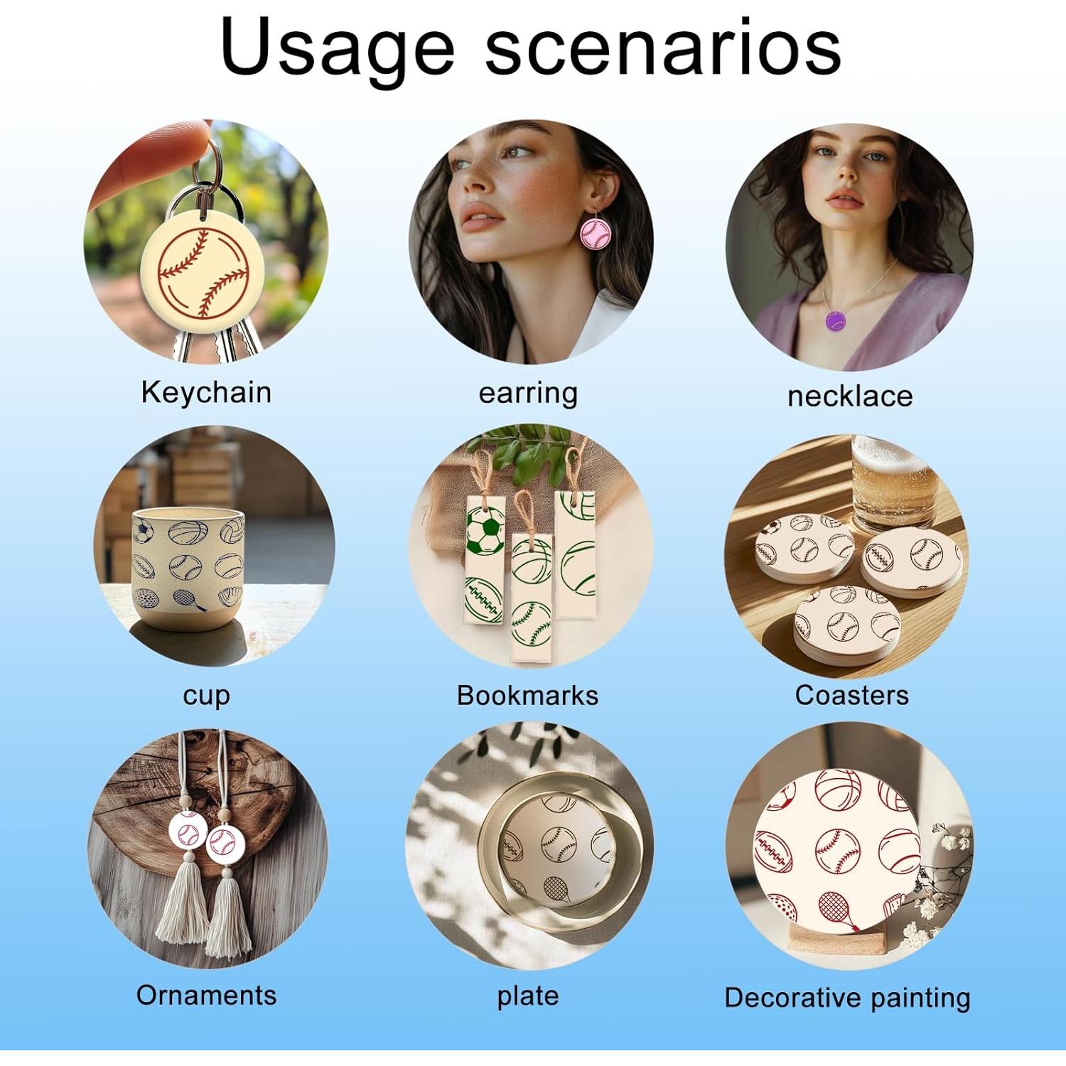 Plantilla de Textura de Arcilla Polimérica CHGCRAFT 14x14 cm