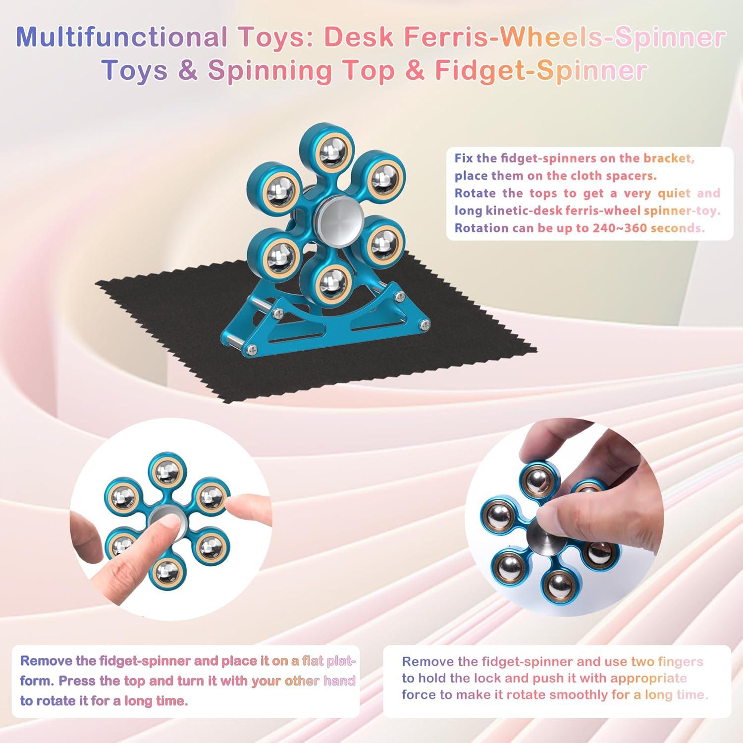 Spinner de Rueda de la Fortuna Samisolera 7.11 cm Alivio Estrés