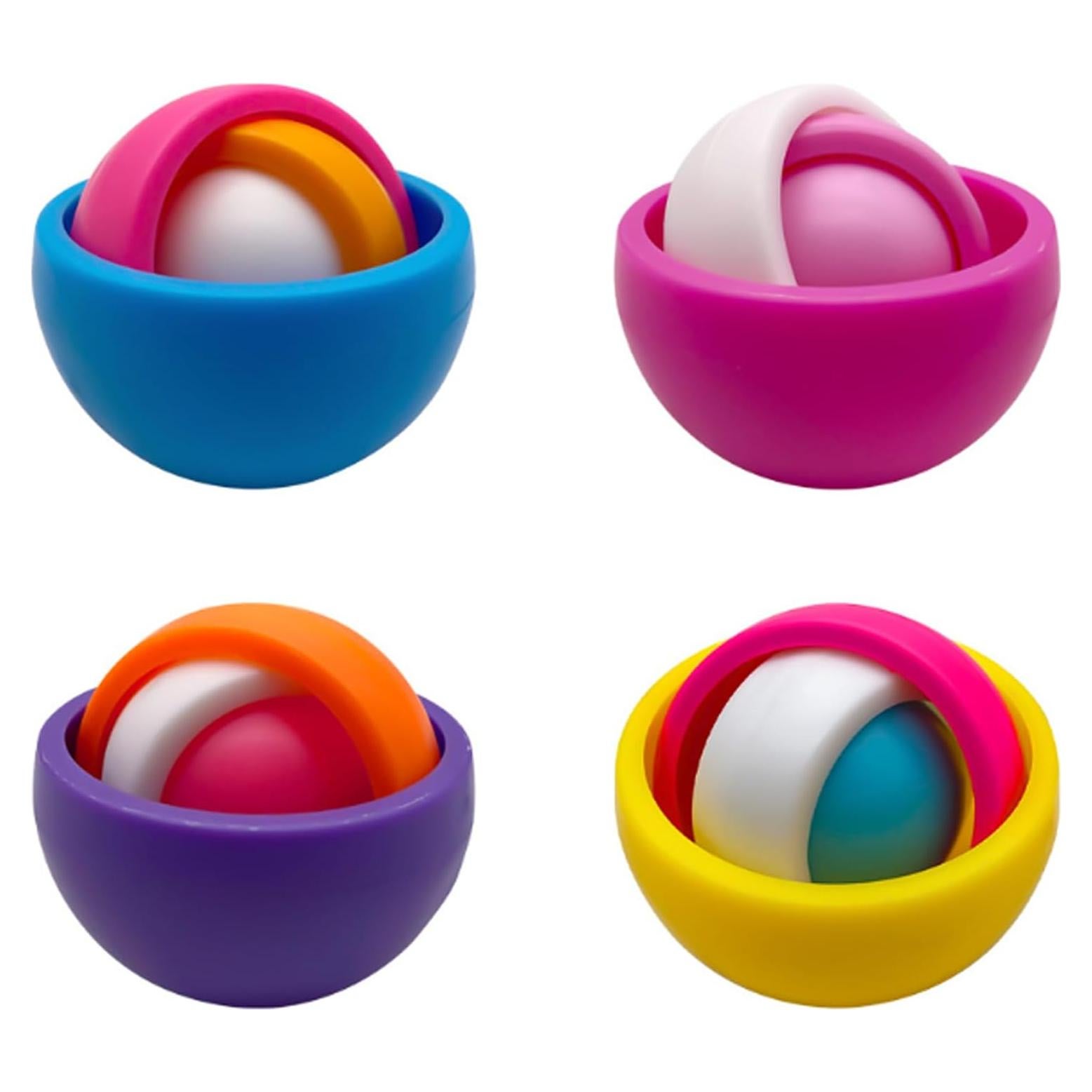 Set de Juguetes Antiestrés Yrissmiss 4 Piezas Colores Aleatorios