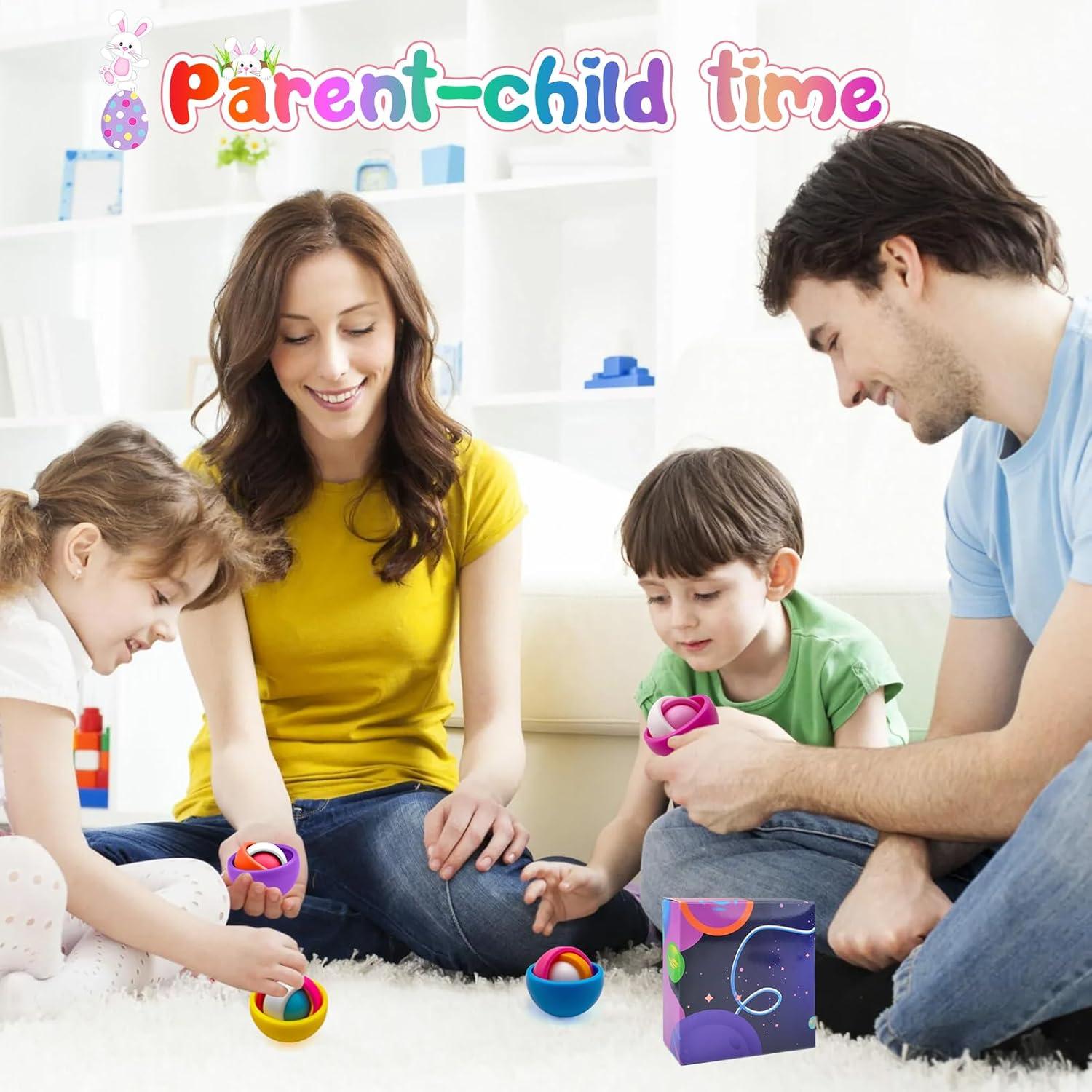 Set de Juguetes Antiestrés Yrissmiss 4 Piezas Colores Aleatorios