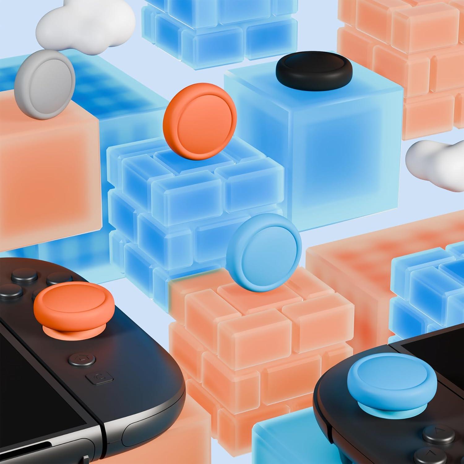 Tapas de Pulgar PlayVital para Nintendo Switch 2 - 8 Piezas