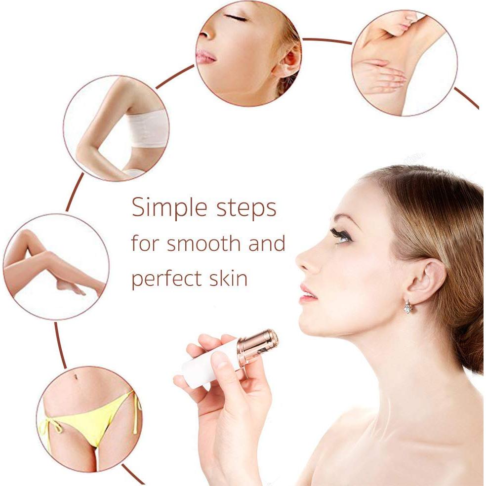 Cabezas de Reemplazo Tuokiy para Removedor de Vello Facial Flawless Gen 2 - Paquete de 4