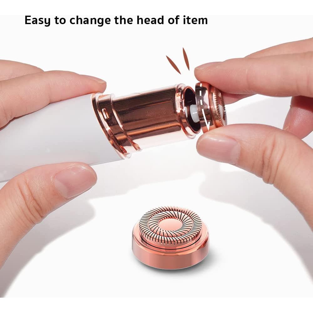 Cabezas de Reemplazo Tuokiy para Removedor de Vello Facial Flawless Gen 2 - Paquete de 4