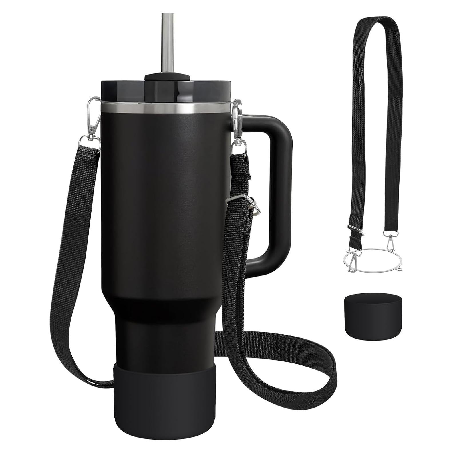 Juego de Accesorios WUQID para Tazas Stanley 30oz Negro