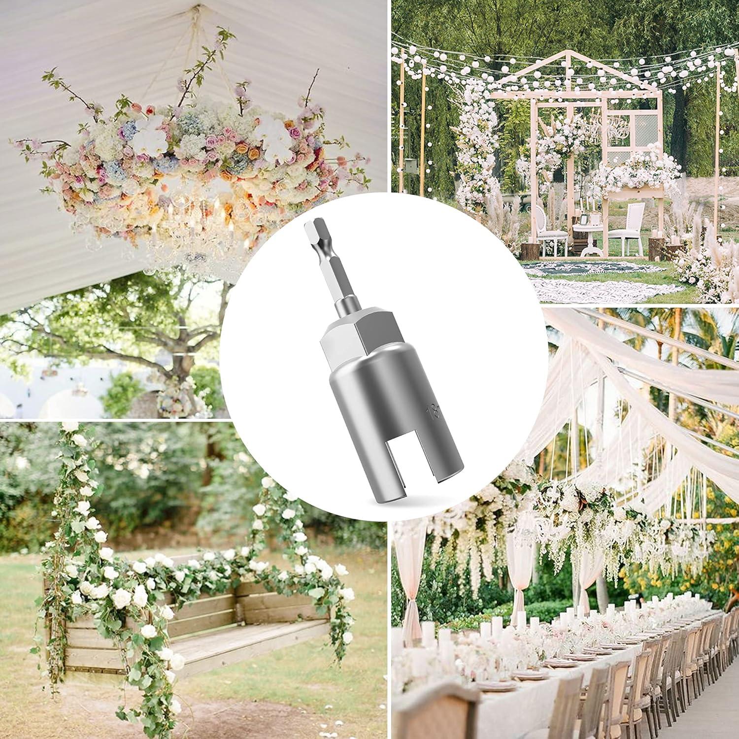 Kit de Destornillador de Tuerca XZUHYE 1/4" Hexagonal 9mm 16mm