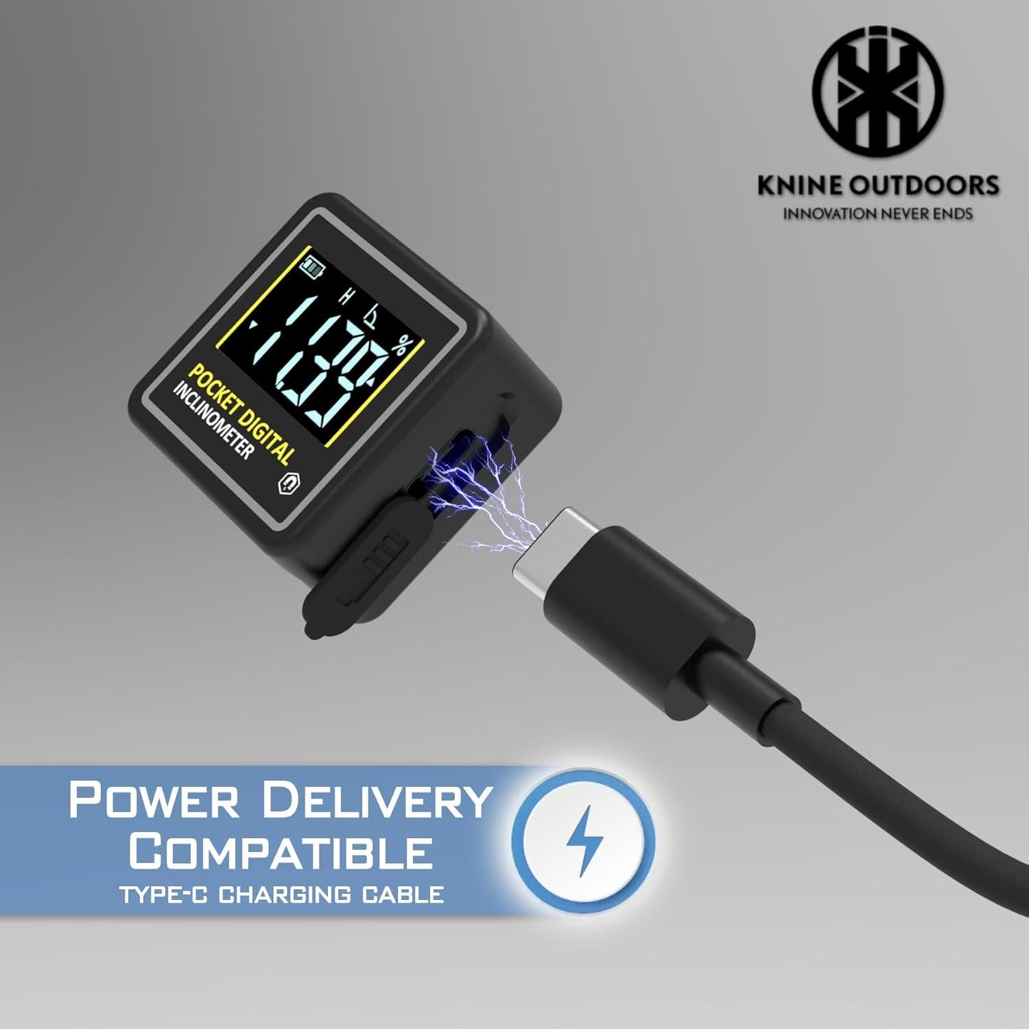 Medidor Digital de Ángulo KNINE OUTDOORS 2 Paquete Plástico