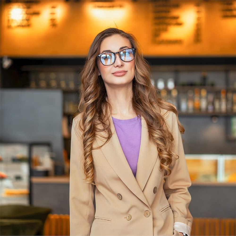 Paquete de 4 Gafas de Lectura CVVTSPE Antirreflejo UV400