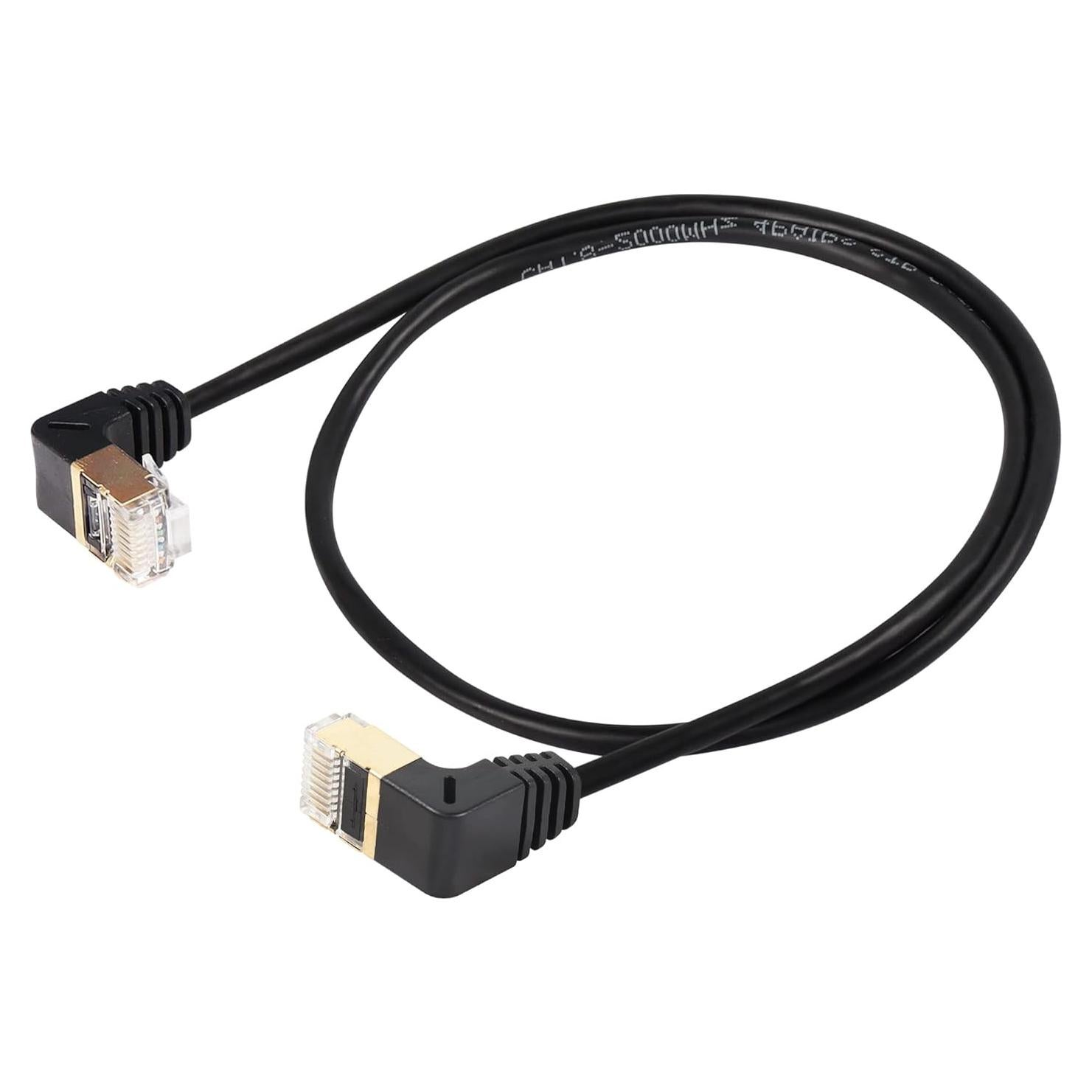 Cable Ethernet Cat8 SinLoon 0.5M 40Gbps 2000Mhz Ángulo 90°