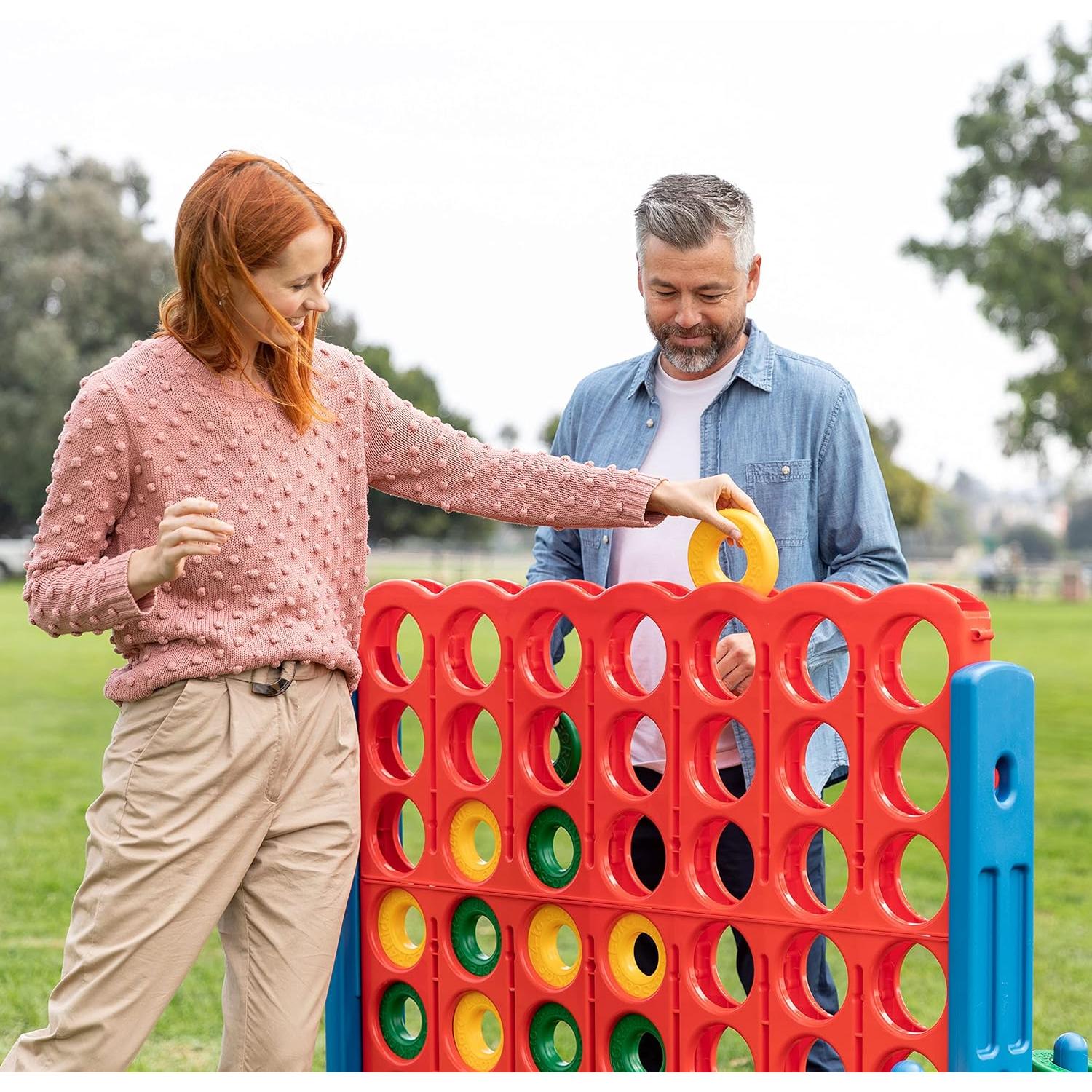 Juego Jumbo 4-En-Fila ECR4Kids - Diversión al Aire Libre