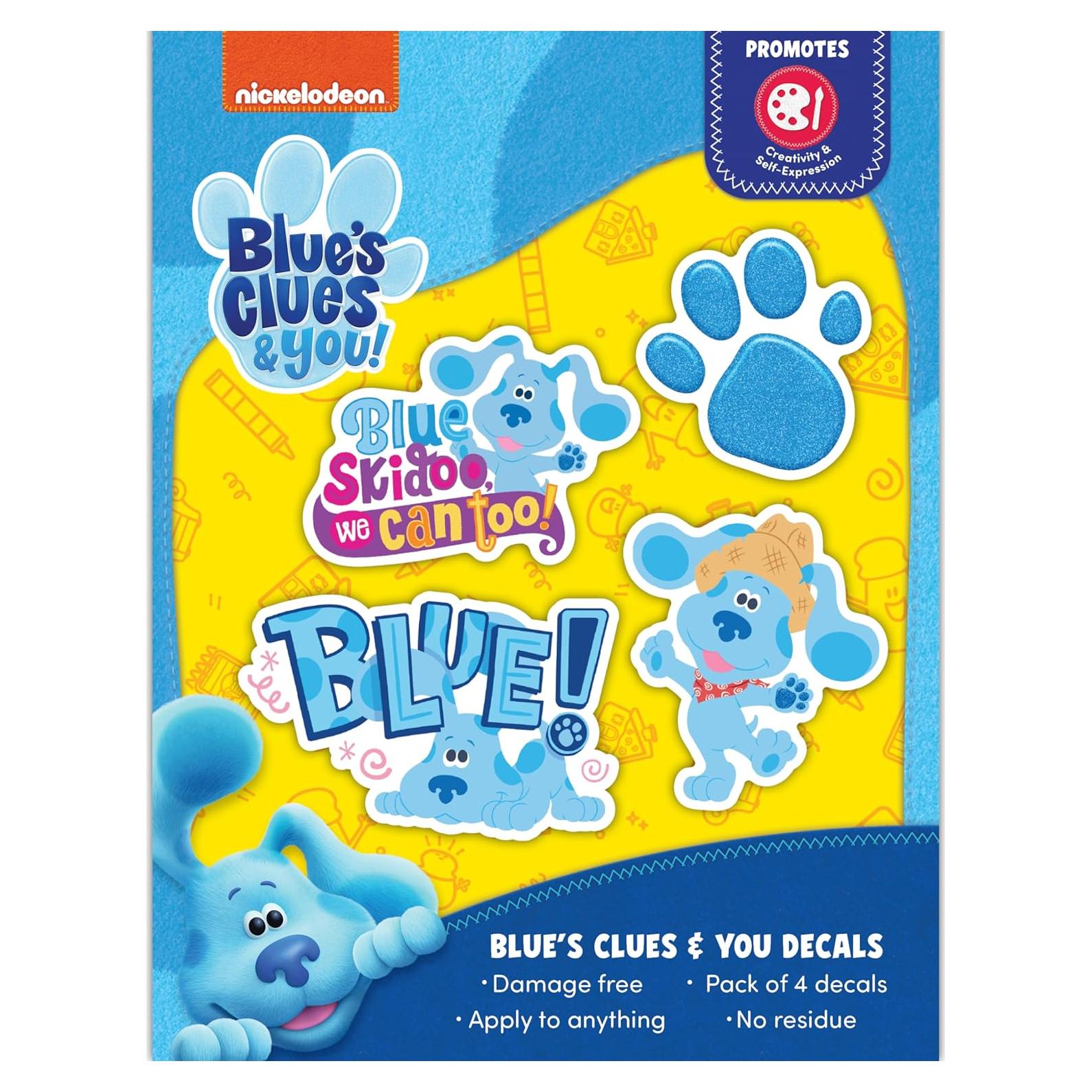 Set de 4 Calcomanías de Vinilo Blue's Clues - Aventura Oeste