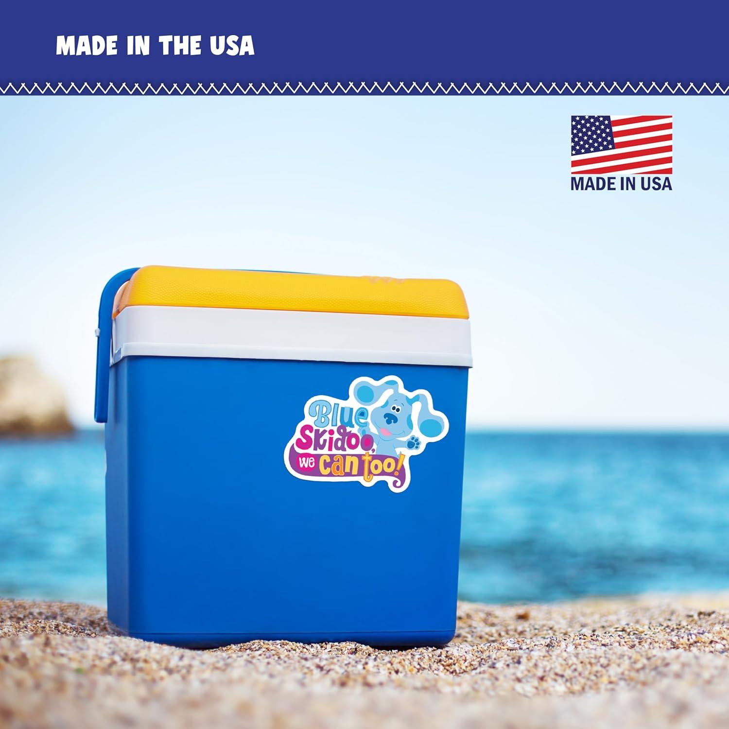 Set de 4 Calcomanías de Vinilo Blue's Clues - Aventura Oeste