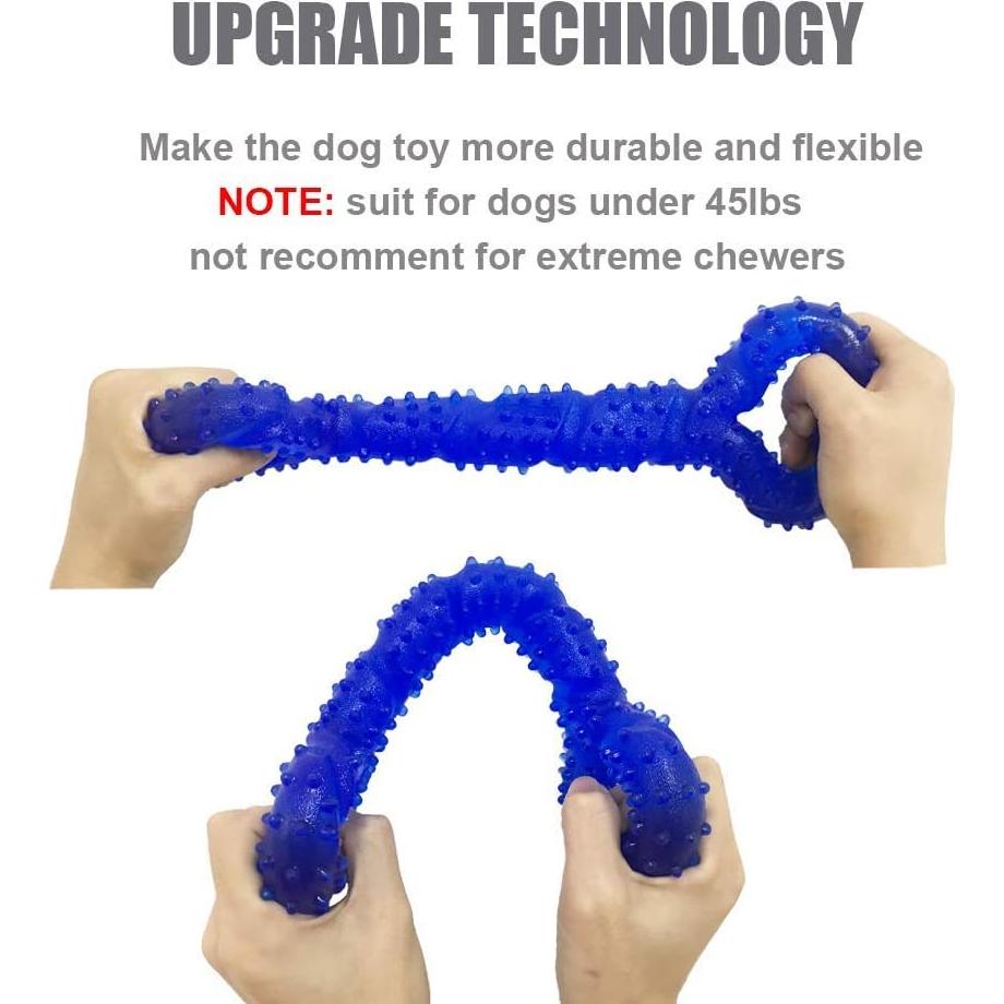 Juguete para Perros LANYUKEJI Hueso 33 cm Resistente TPR