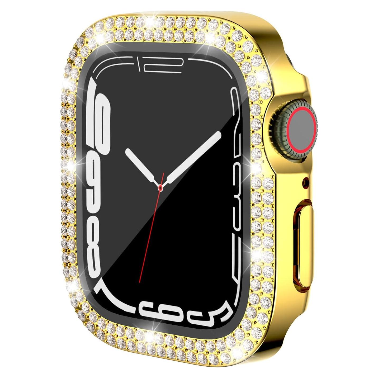 Funda Brillante HANKN para Apple Watch 40mm con Protector 9H