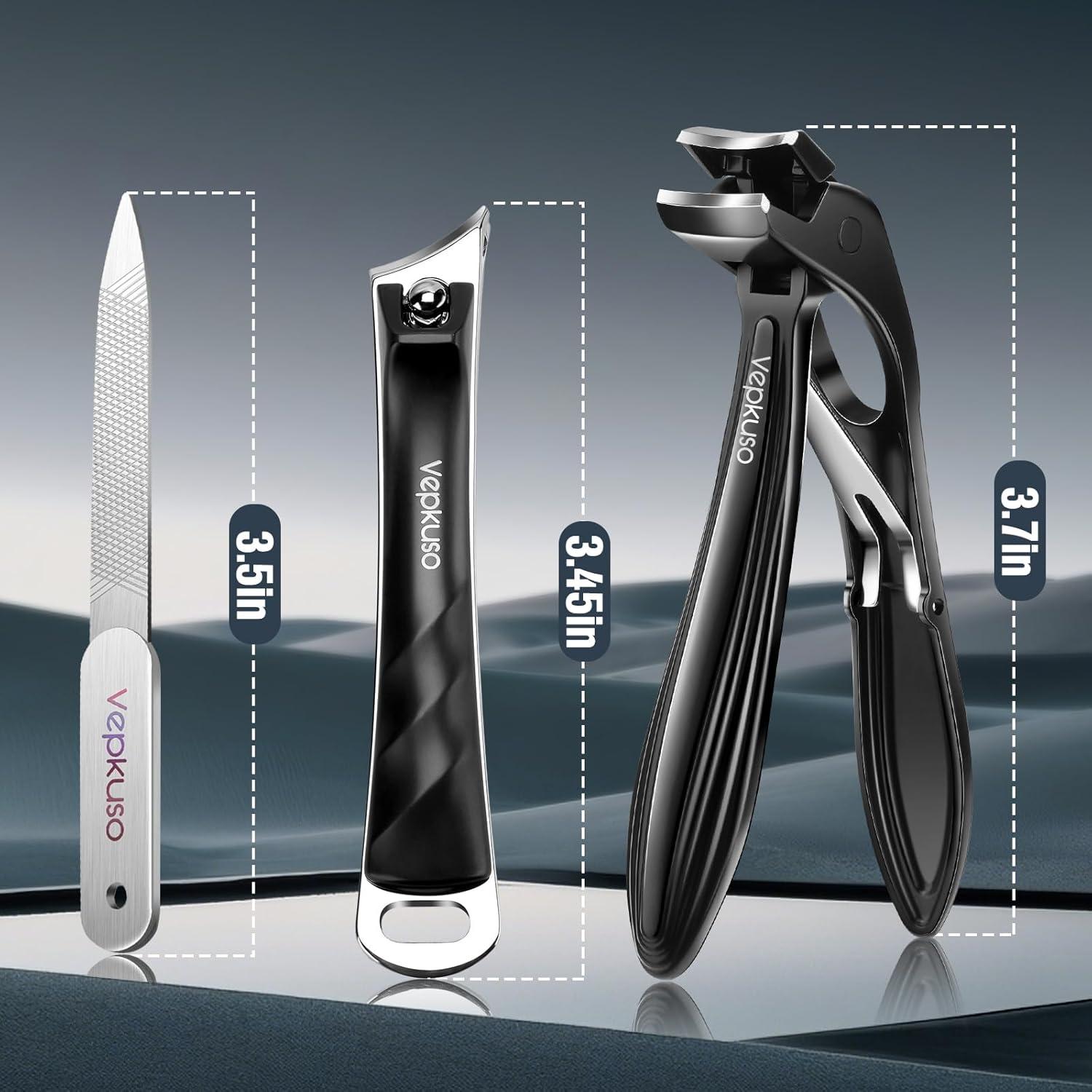 Juego de Cortauñas Vepkuso para Uñas Gruesas y Encarnadas