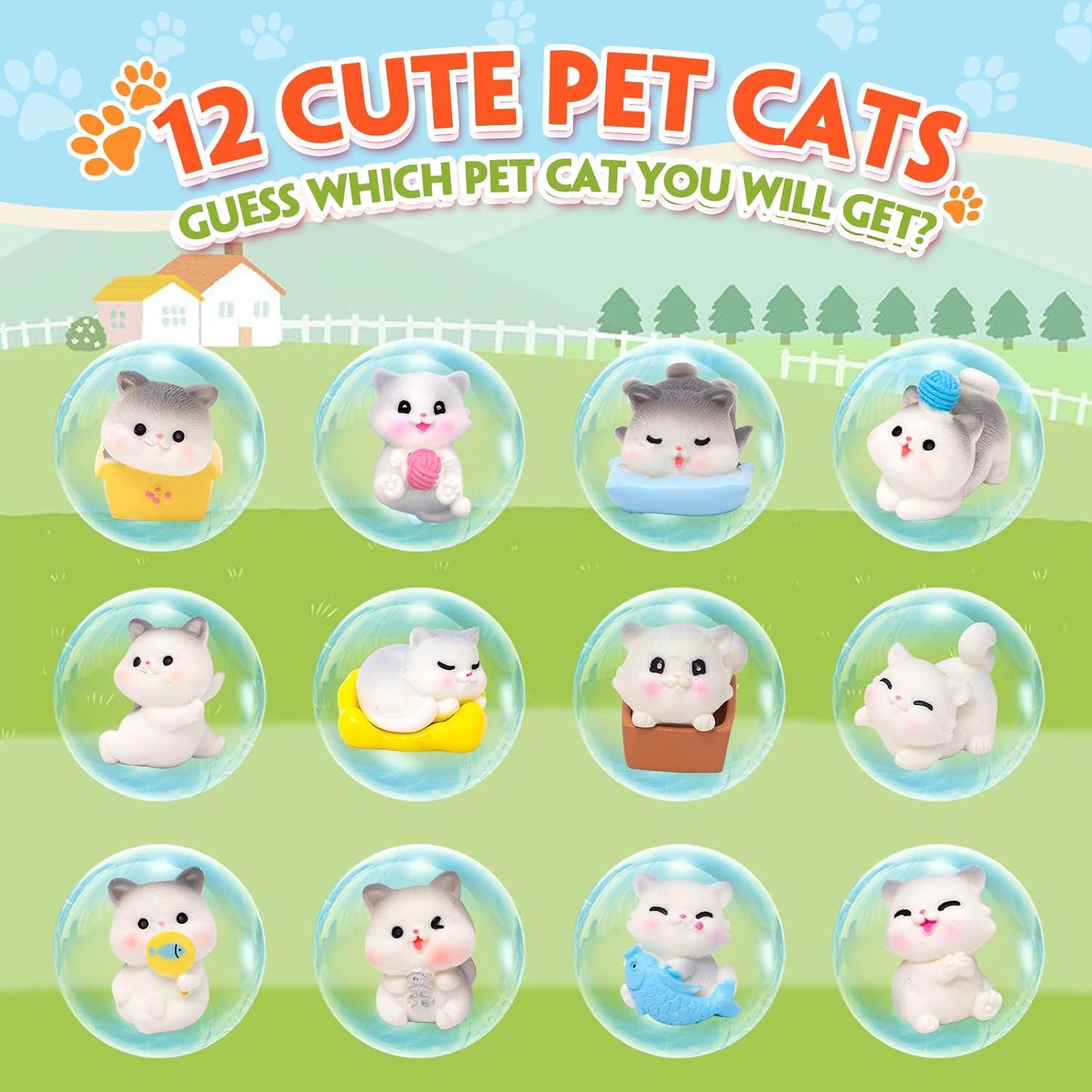 Set de 12 Bombas de Baño Efervescentes FUNCREVITY con Juguetes