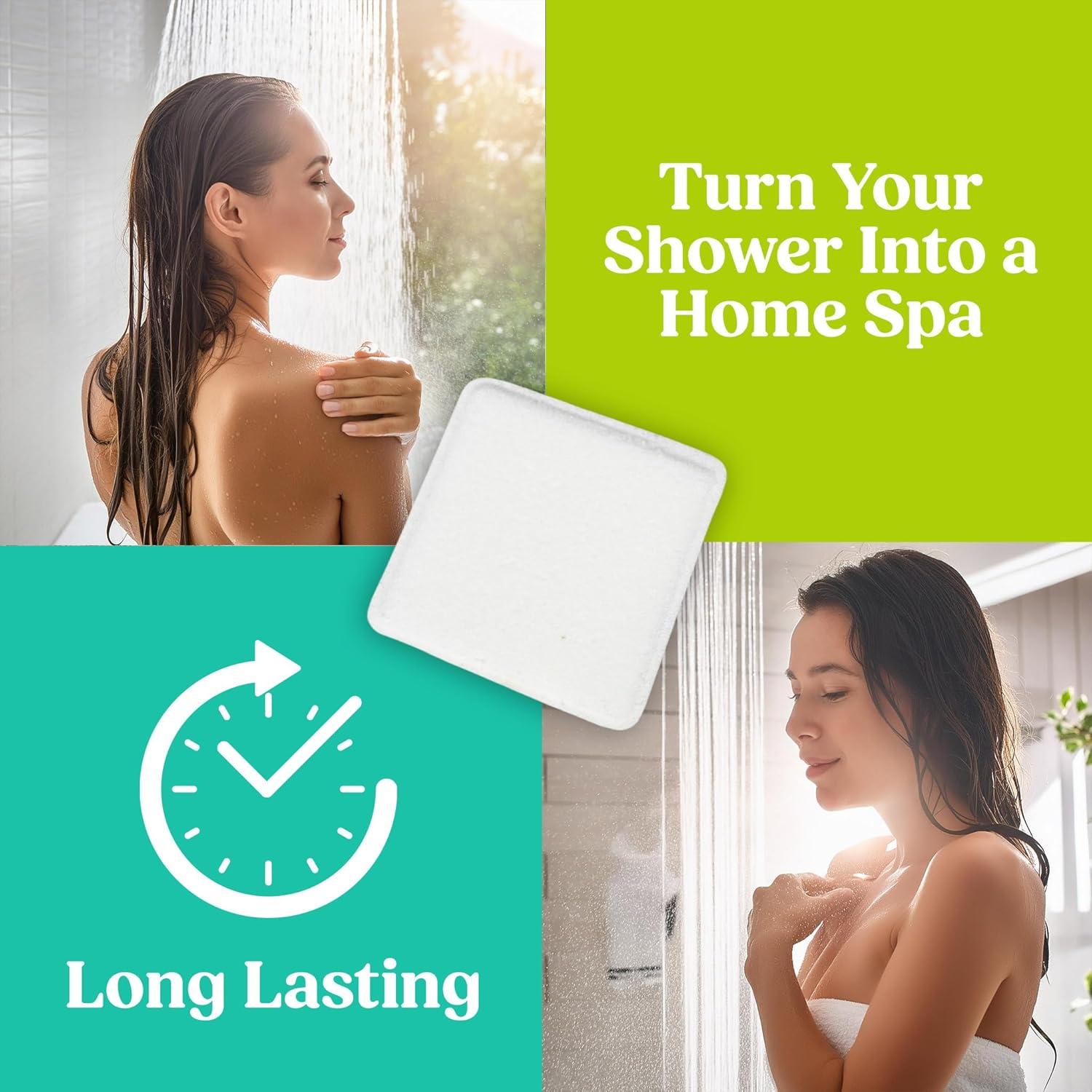 Bombas de Ducha Aromaterapia Eucalipto IQNATURAL - Orgánicas