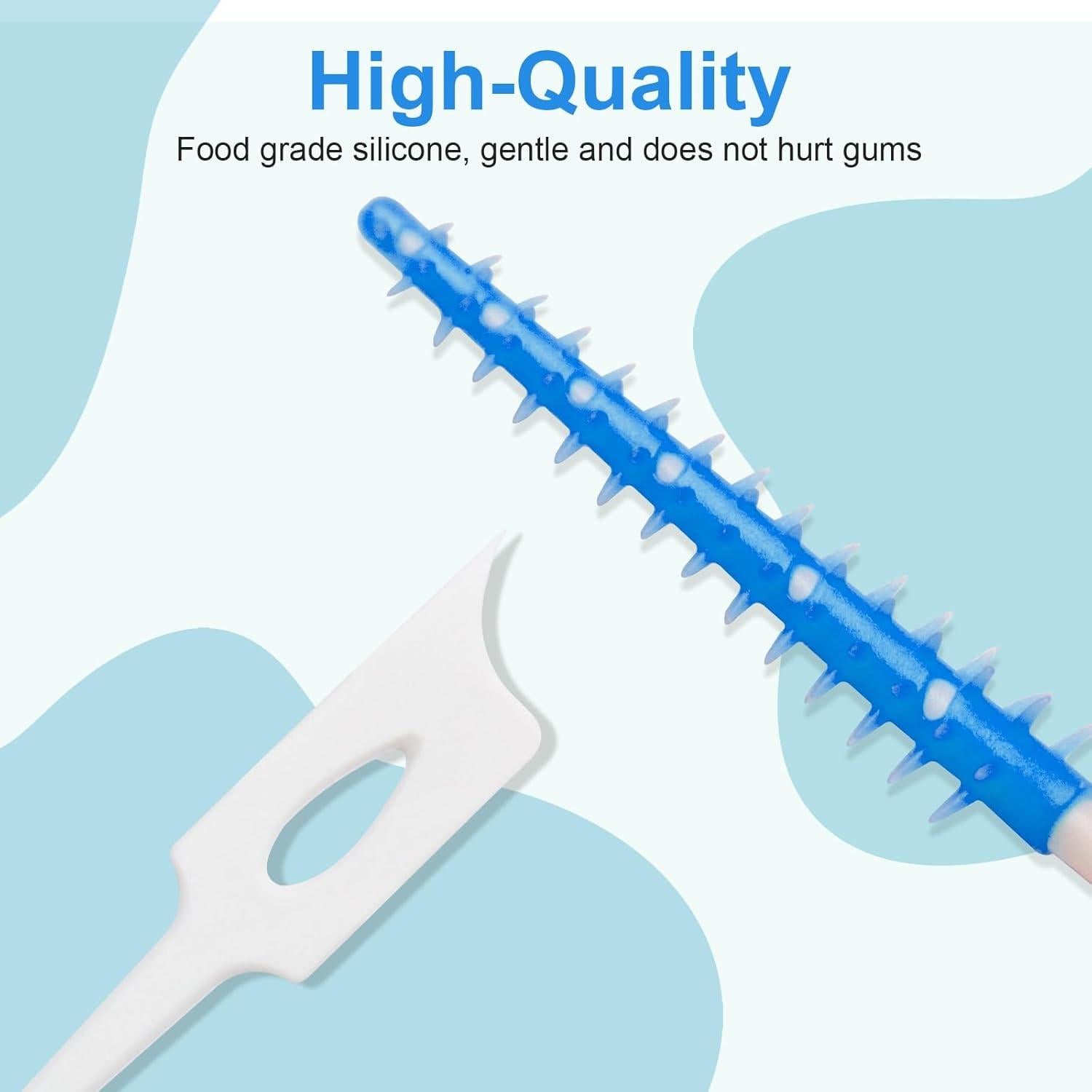 Palillos de Hilo Dental ACSKD 200 Unidades con Estuche Azul