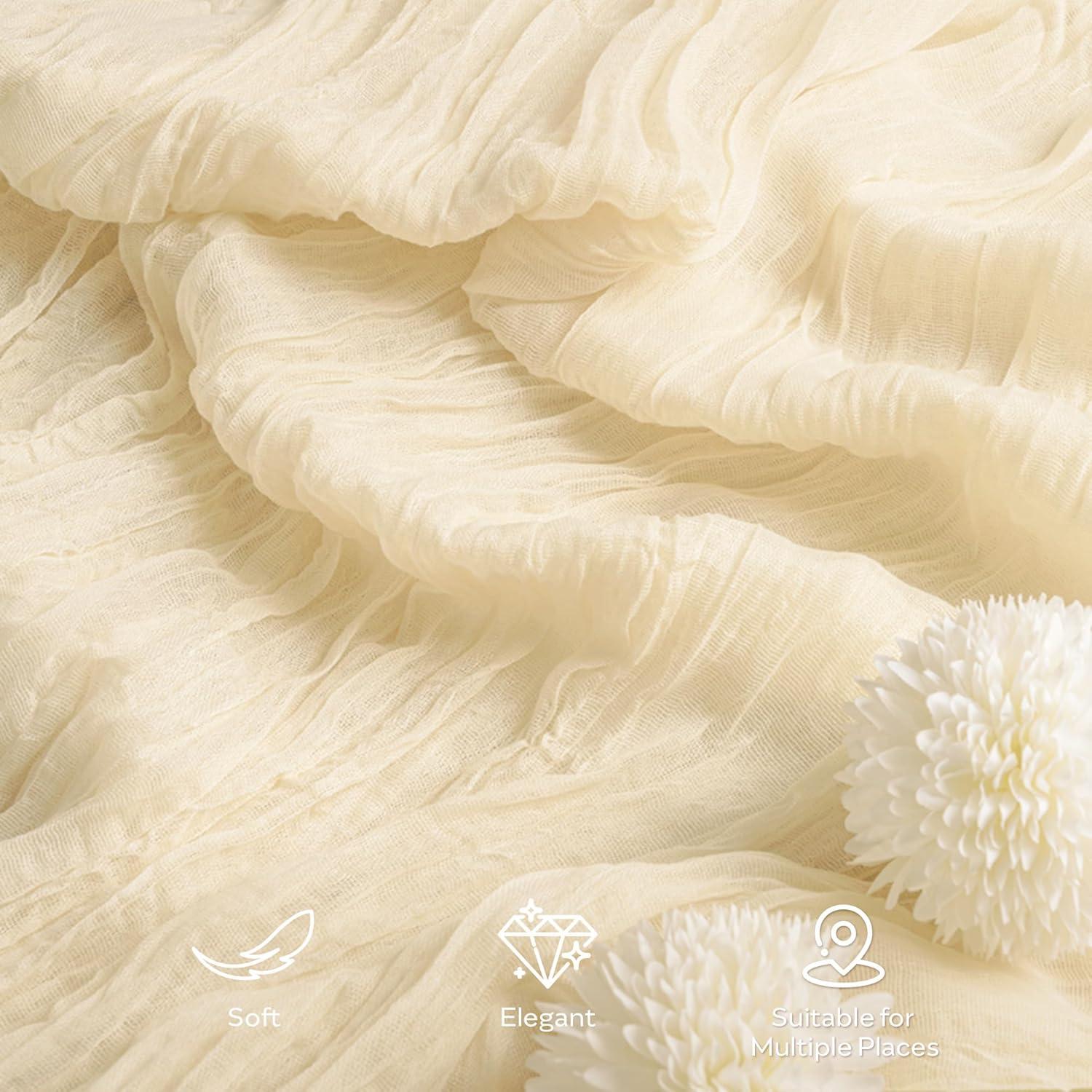 Cubre Mesa de Queso Beige Leetaltree 4 Piezas 89x305 cm