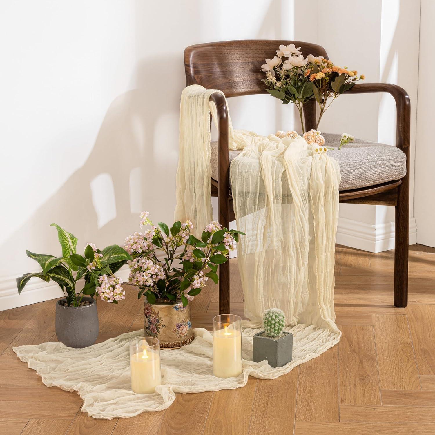 Cubre Mesa de Queso Beige Leetaltree 4 Piezas 89x305 cm