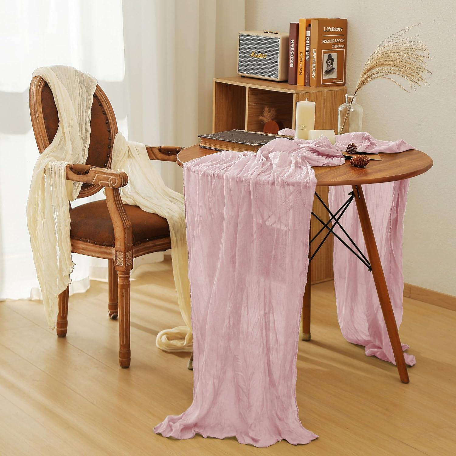 Cubre Mesa de Queso Beige Leetaltree 4 Piezas 89x305 cm