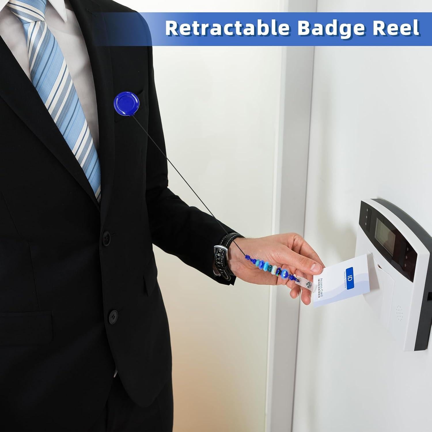 Kit de 15 Ruedas de Insignias Retráctiles Coloridas Hesong