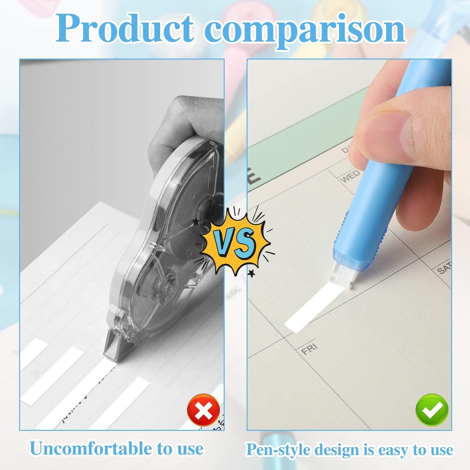 Cinta Correctora Retráctil BESARME 6 Piezas 5mm x 6m