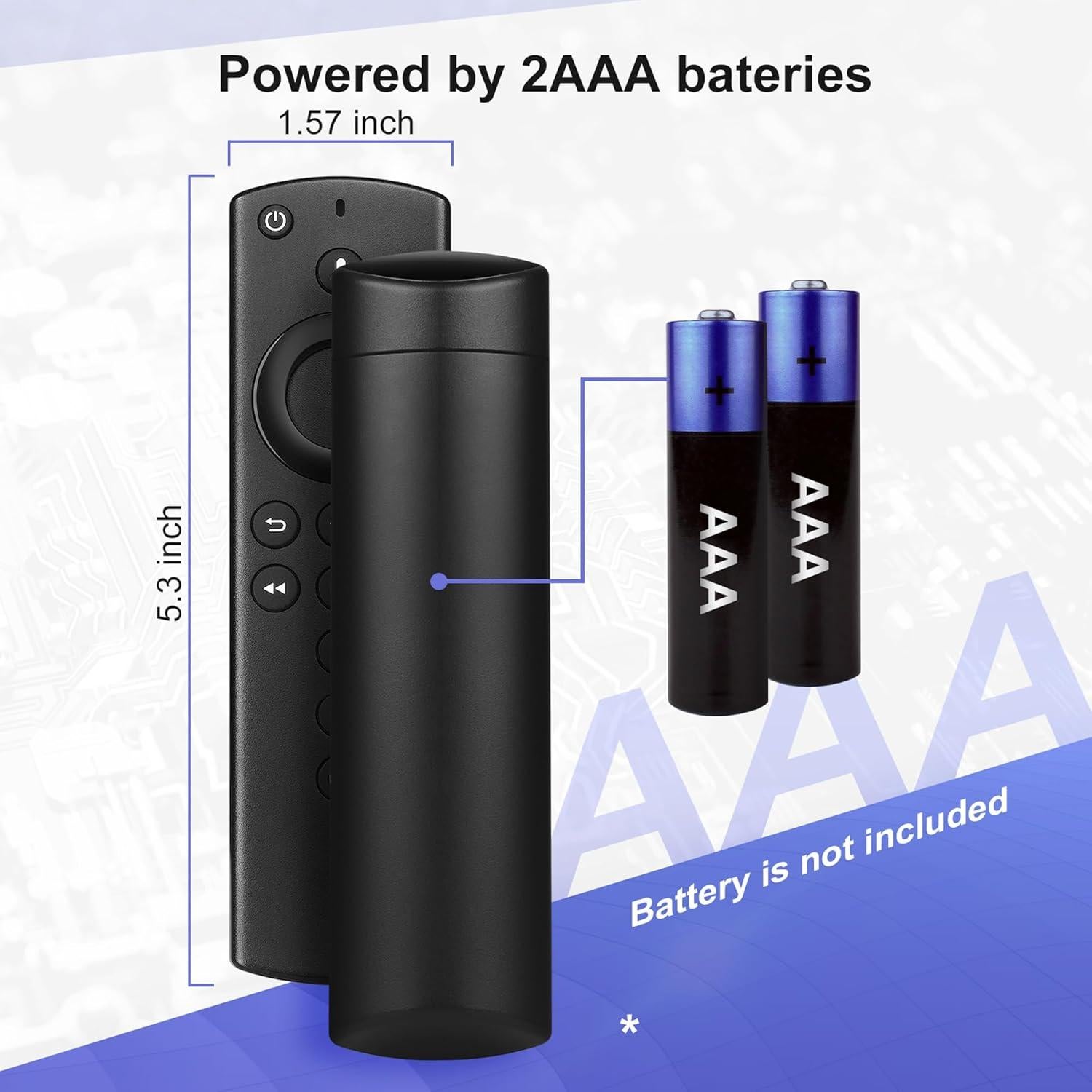 Control Remoto de Reemplazo Trado para TV Stick 2da Gen 4K