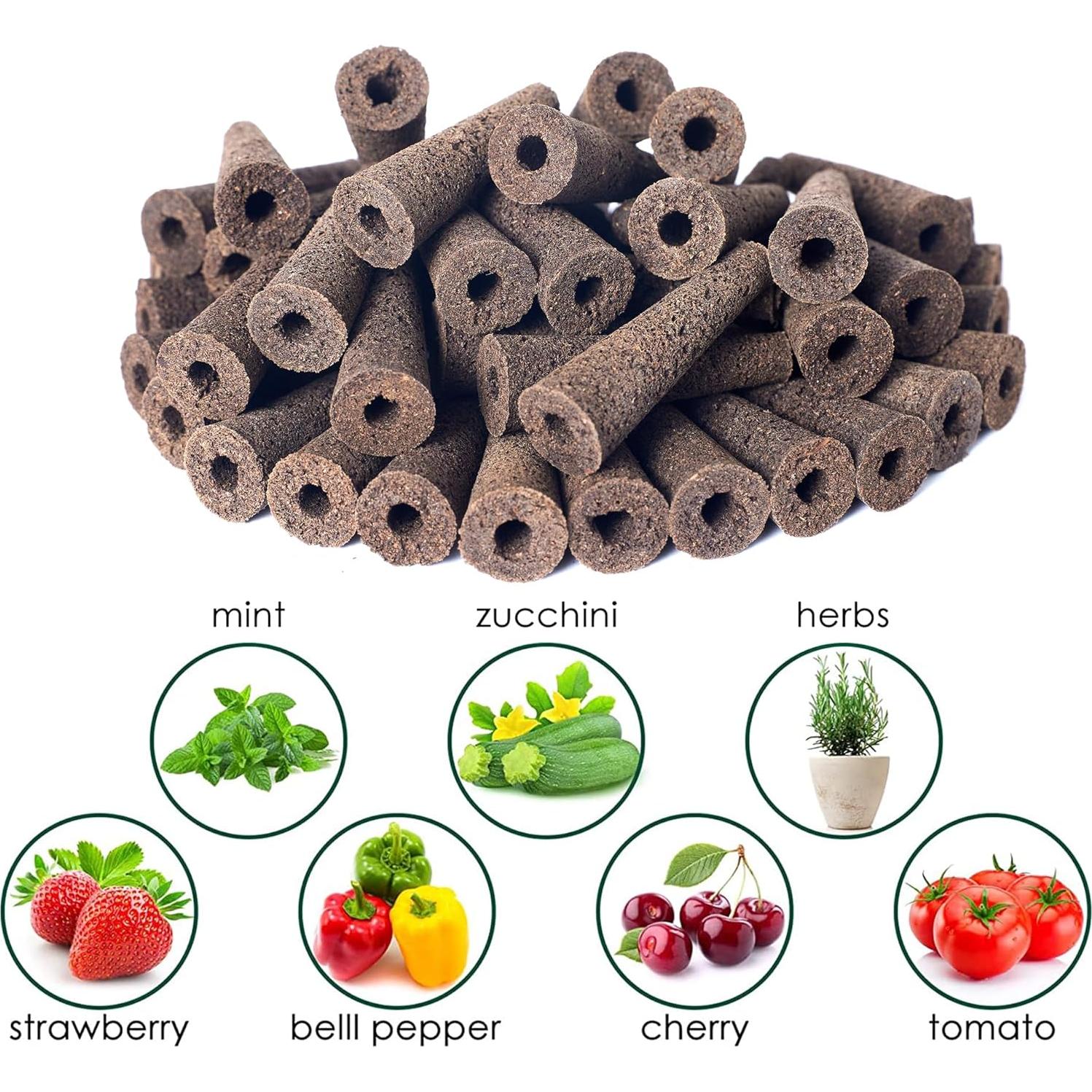 Paquete de 100 esponjas de crecimiento Siyan para hidroponía