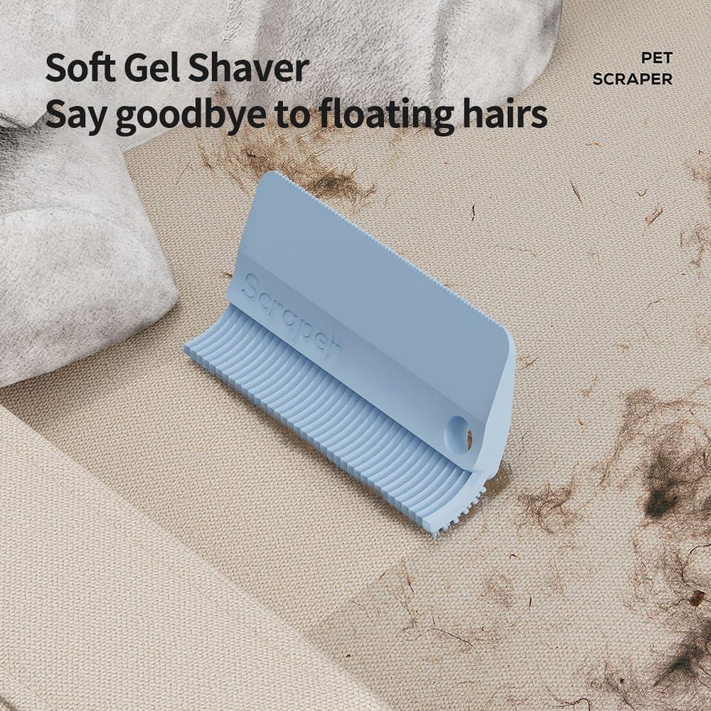 Cepillo Eliminador de Pelusa BJGZ-HC Azul, 10x5cm, Reutilizable