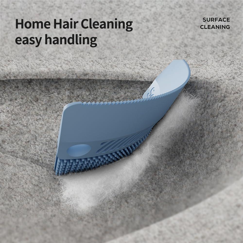 Cepillo Eliminador de Pelusa BJGZ-HC Azul, 10x5cm, Reutilizable