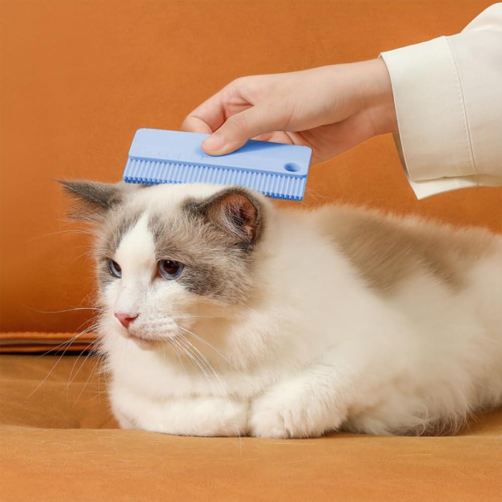 Cepillo Eliminador de Pelusa BJGZ-HC Azul, 10x5cm, Reutilizable