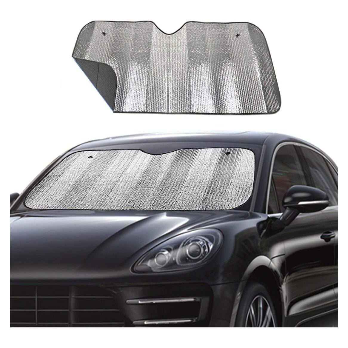 Parasol de Parabrisas Gran Anticuerpo Jumbo 139.7x69.9cm Negro