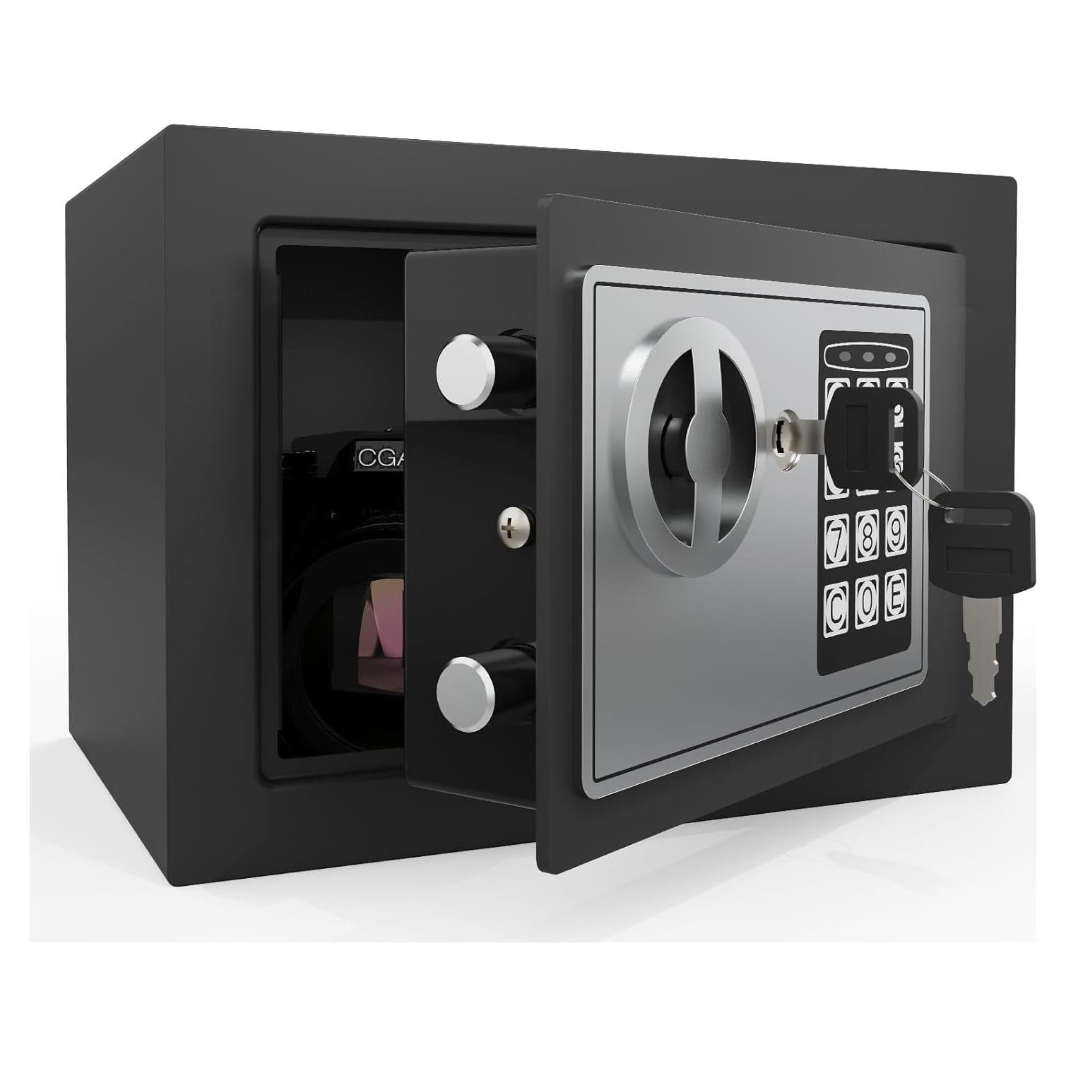 Caja Fuerte Digital Compacta GOLDENKEY 0.0085 m³ con Llave