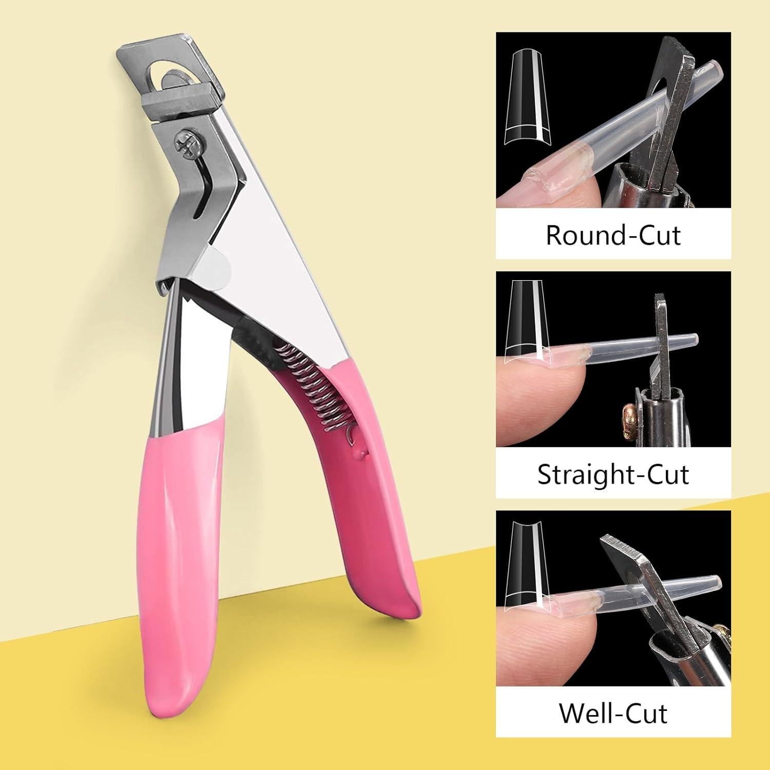 Kit de Consejos de Uñas Acrílicas Yokilly 1000 PCS con Pegamento