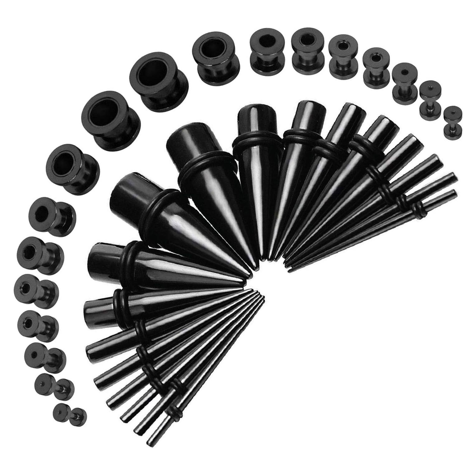 Kit de Estiramiento de Orejas BodyJ4You 36 Piezas 14G-00G