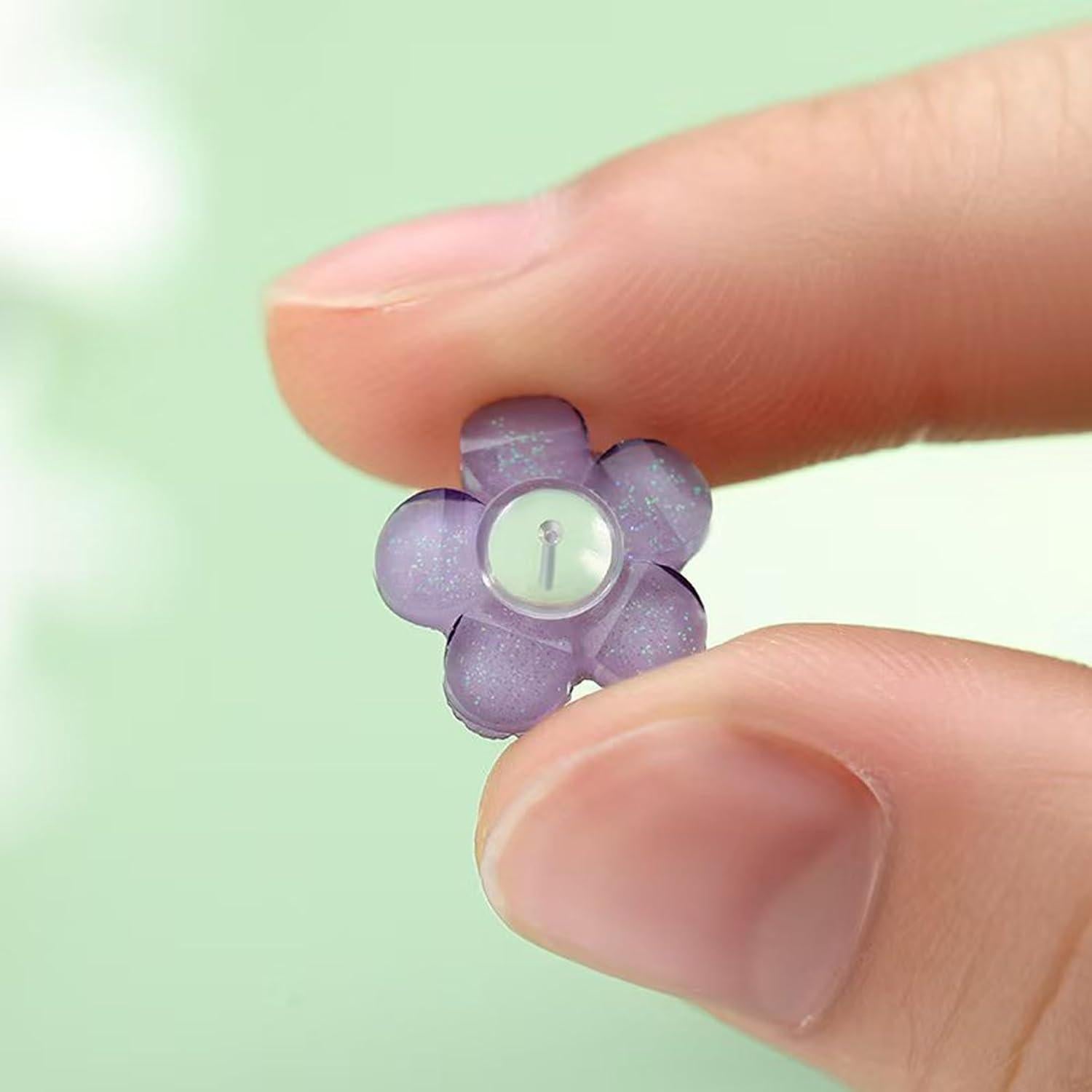 Soporte Elevador para Pendientes Melimarry - 6 Piezas Hipoalergénicas