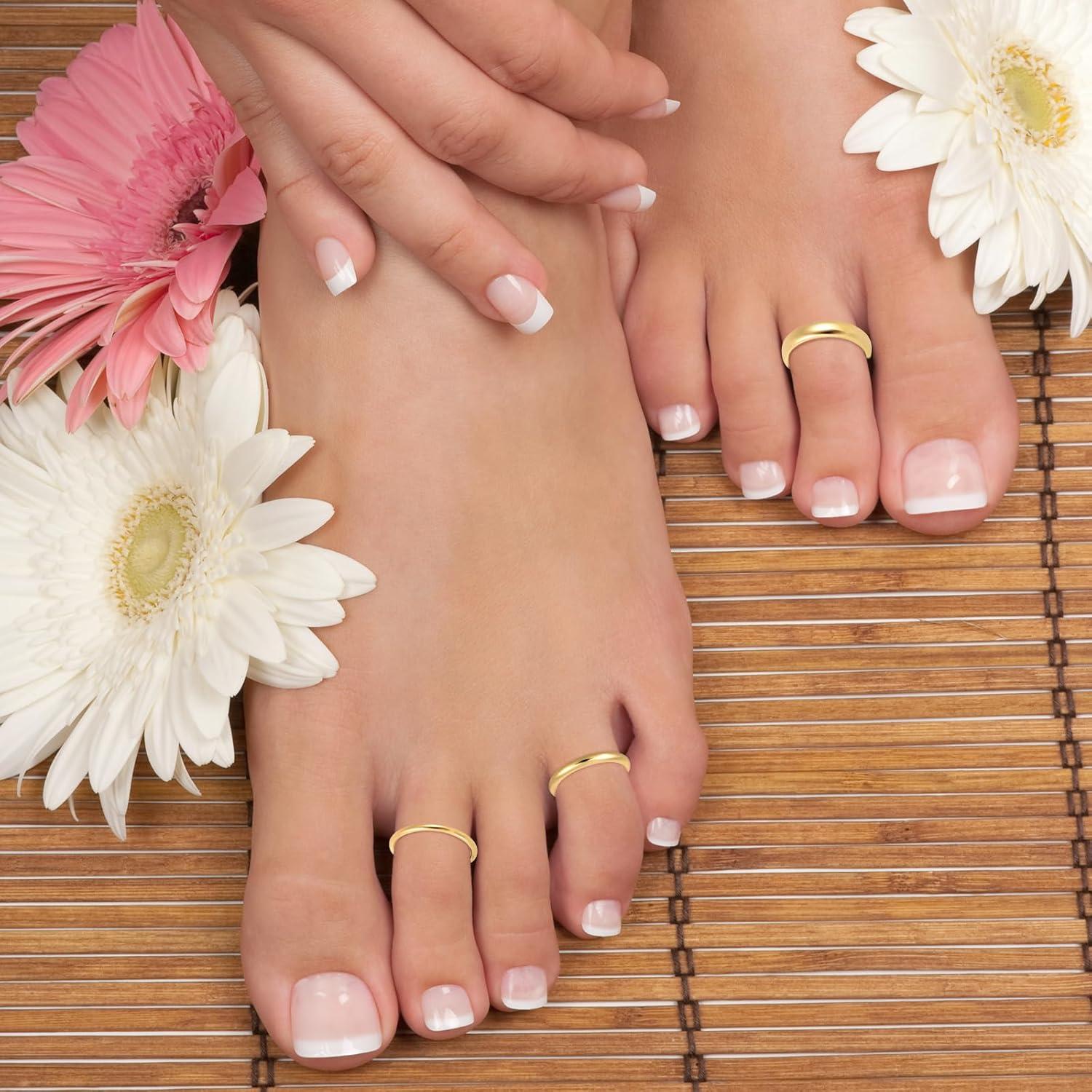 3 Anillos Ajustables de Cobre Mikovivi para Mujer - Verano