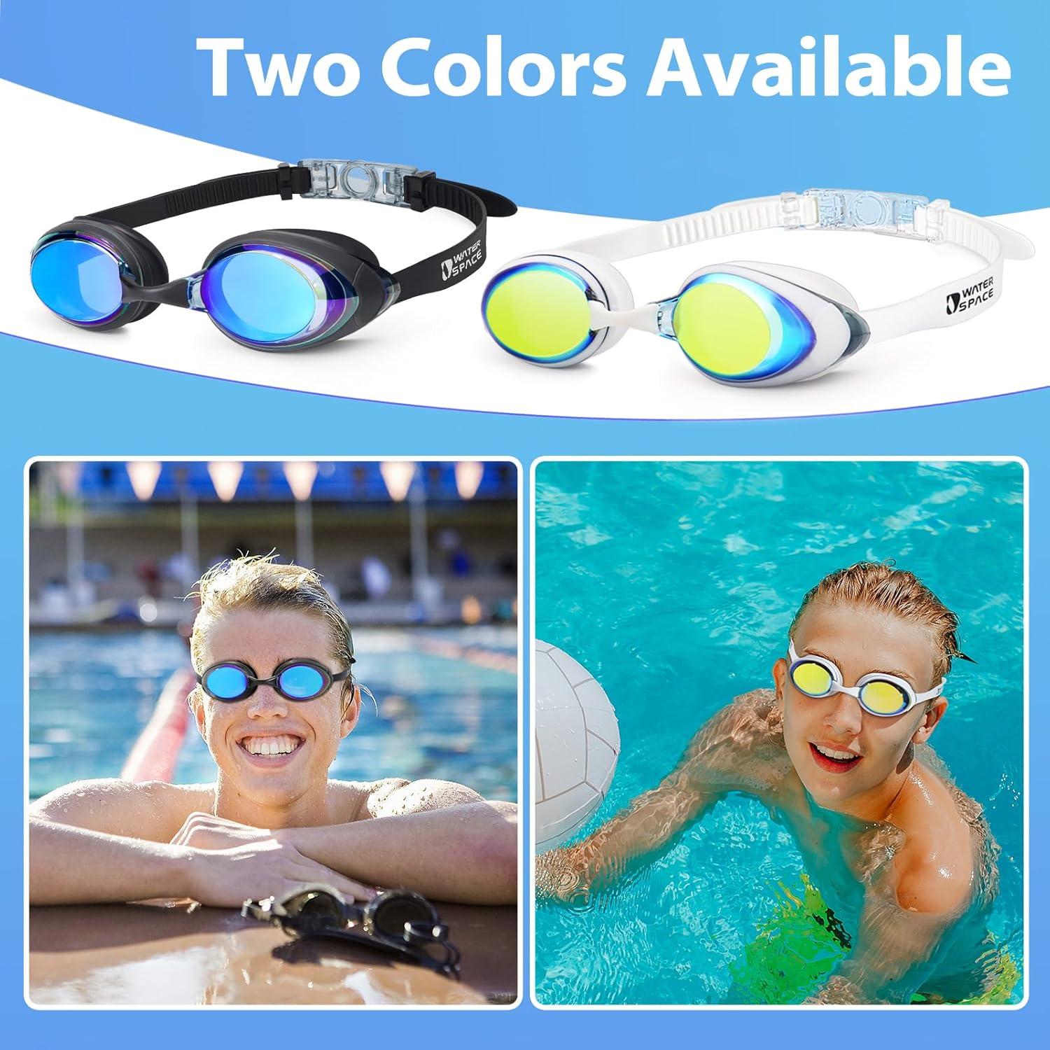 Paquete de 2 Gafas de Natación Water Space con Protección UV