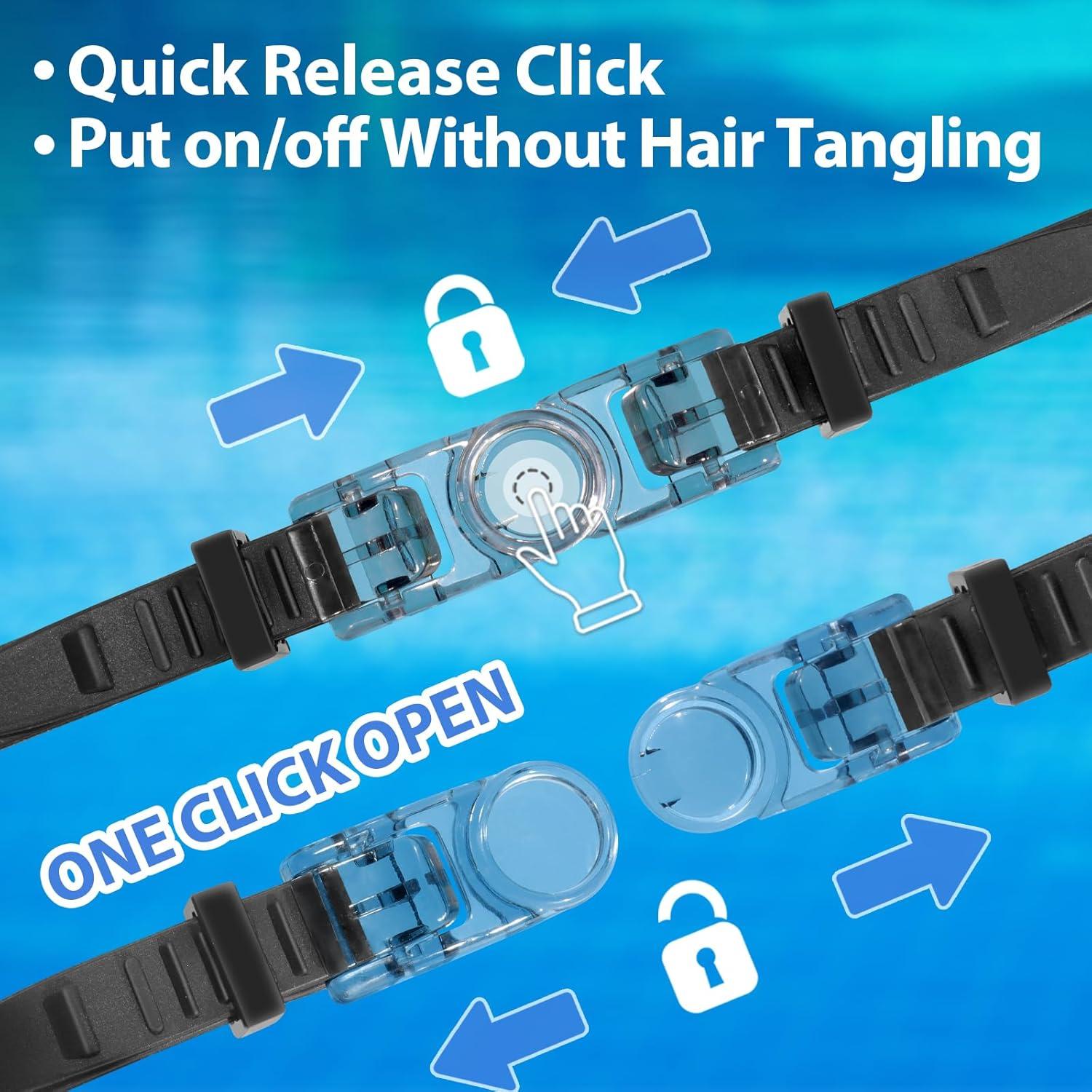 Paquete de 2 Gafas de Natación Water Space con Protección UV