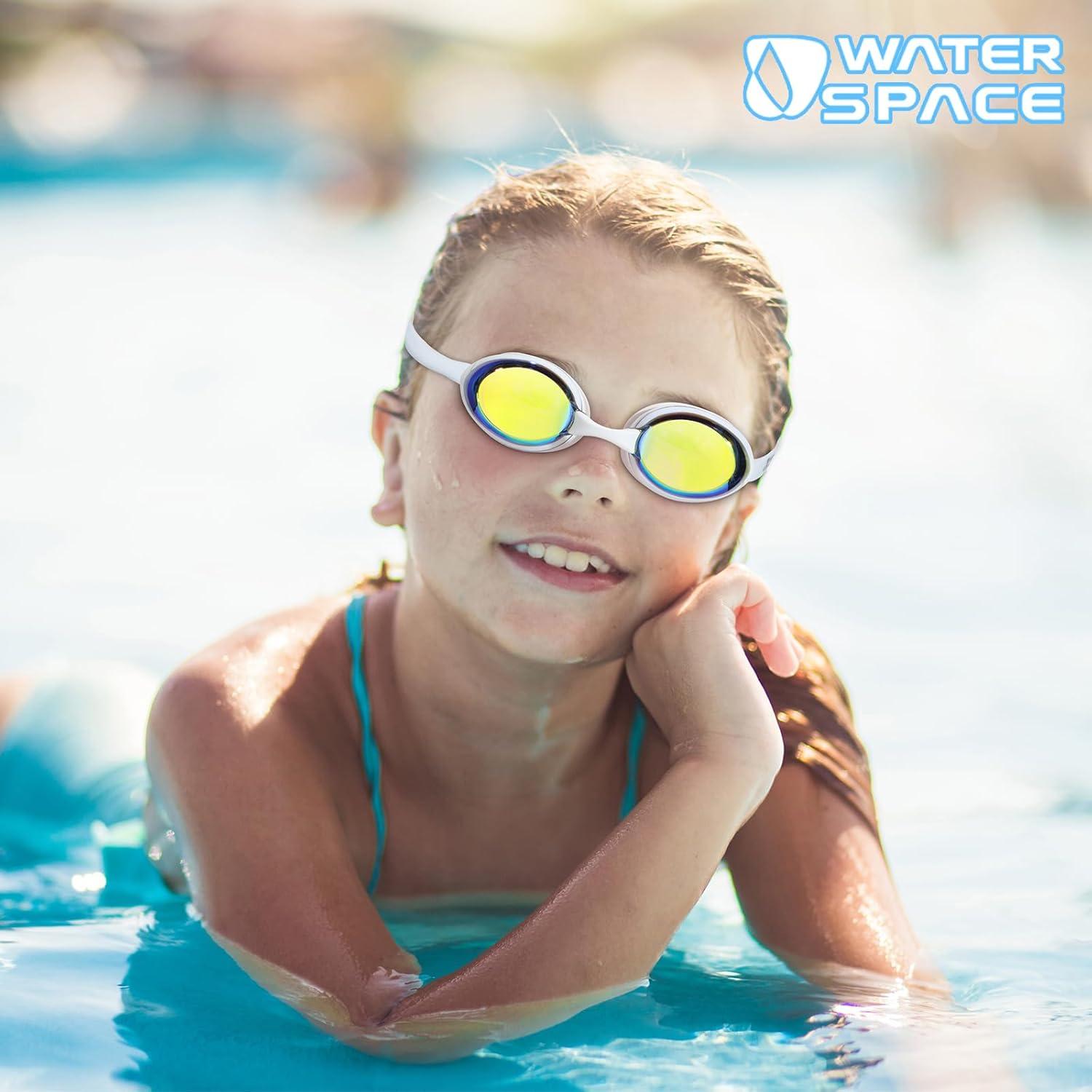 Paquete de 2 Gafas de Natación Water Space con Protección UV