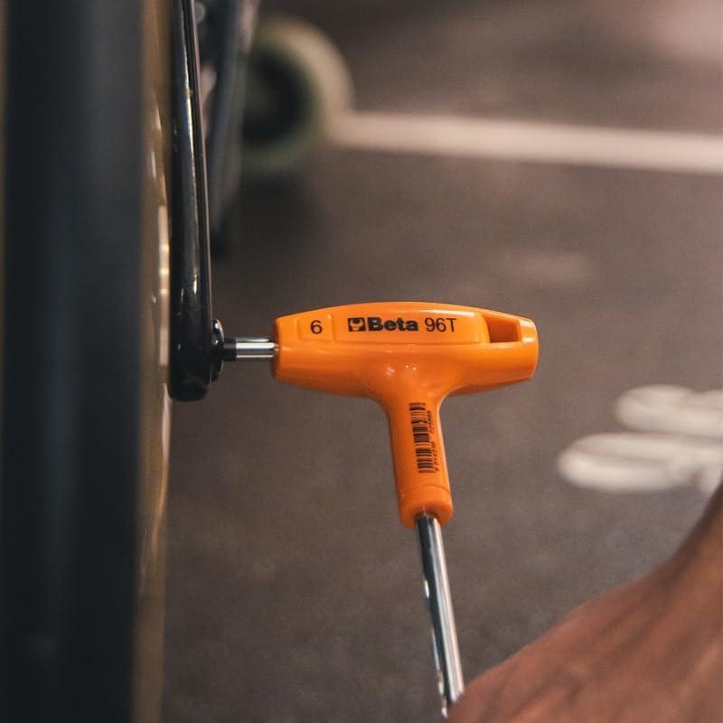 Llave Hexagonal Beta 96T Mango en T 2mm Alta Resistencia