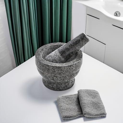 Mortero y Maja de Granito Pulido IMUSA 9.53 cm Compacto