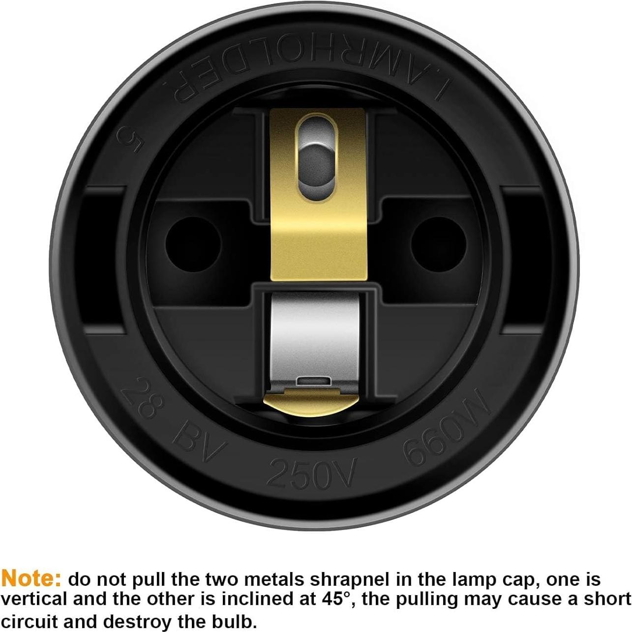 Cable de Luz Colgante Simple Deluxe 6.1m E26 con Interruptor