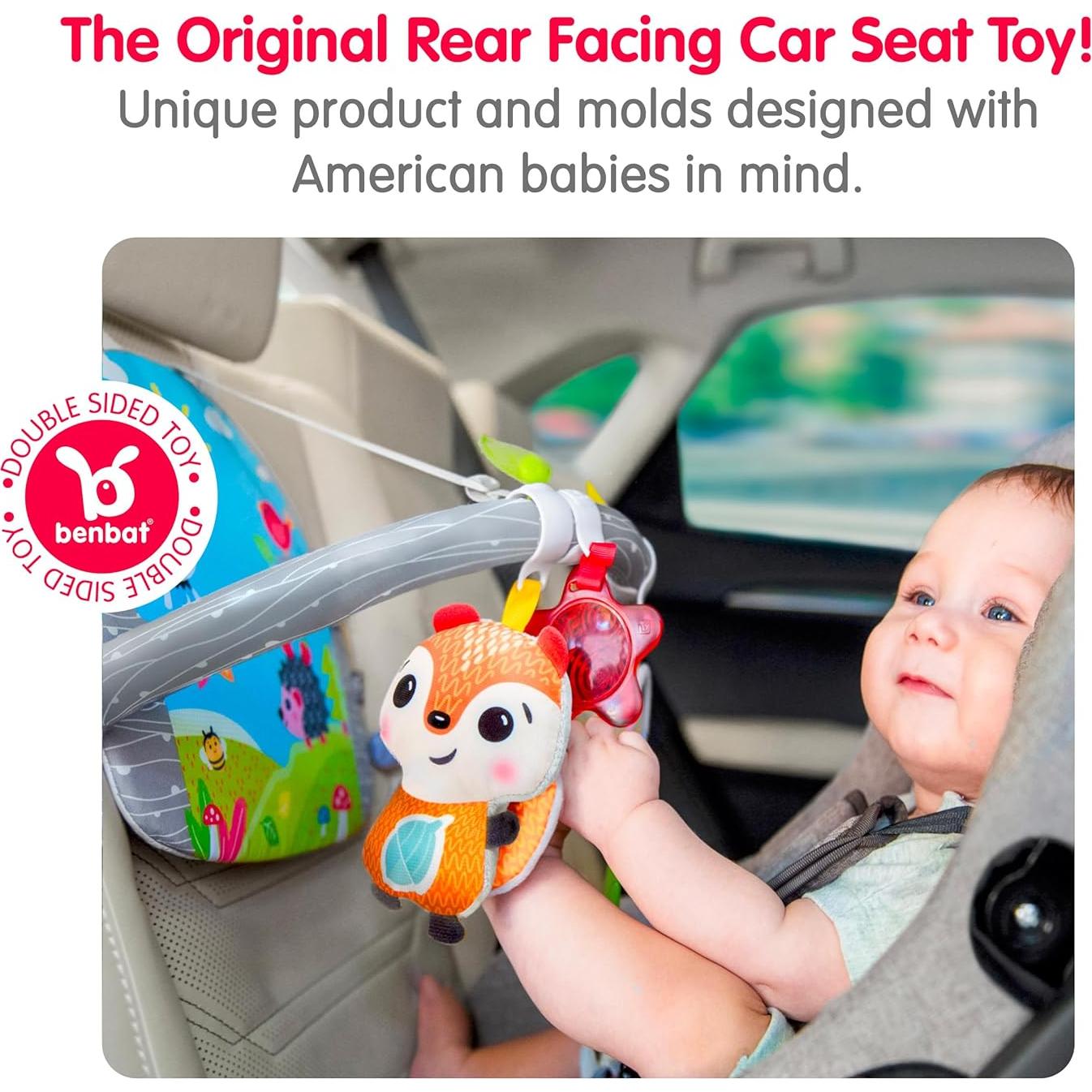 Juguete para Asiento de Auto Benbat BE-CA650 Ajustable 0-12 Meses